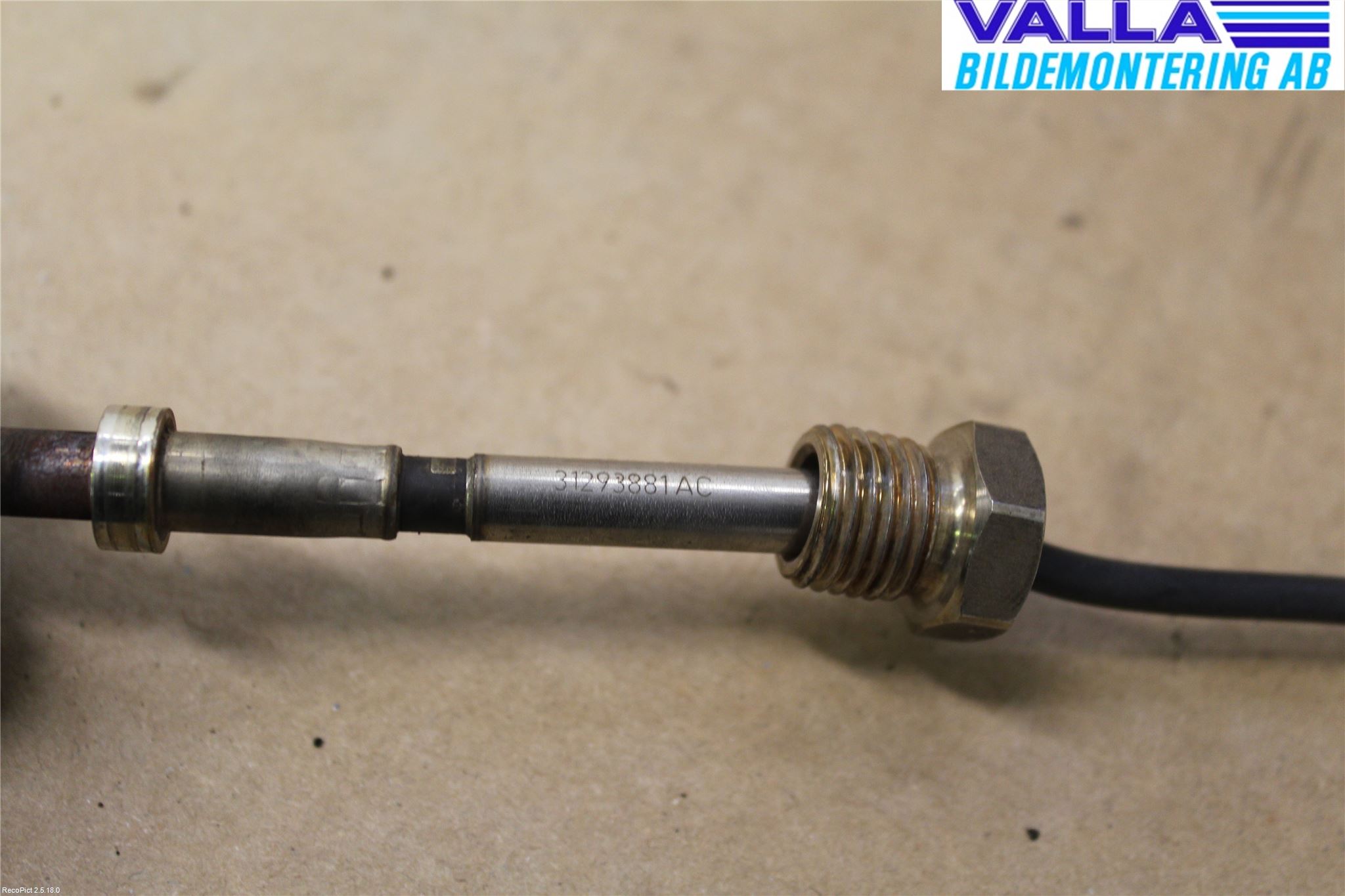 Volvo V70 14-16 Givare Temp-Tryck Avgas