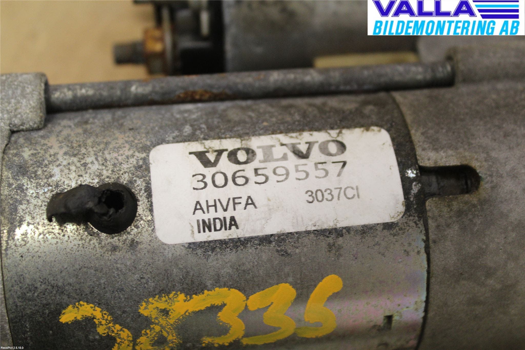 Volvo V70 14-16 Startmotor