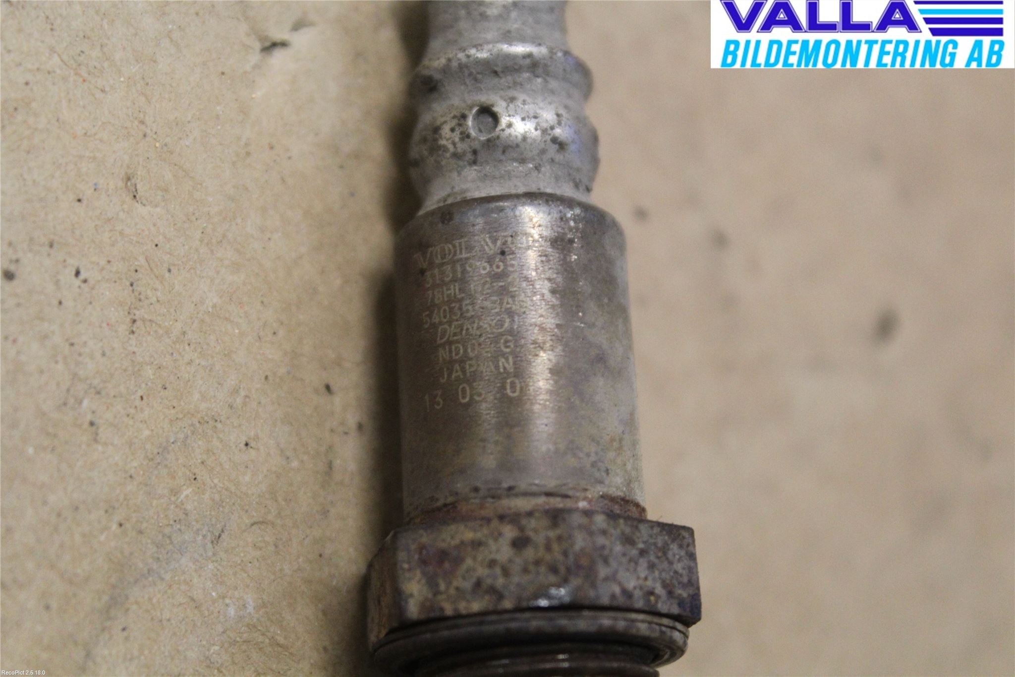 Volvo V70 14-16 Injlambdasond