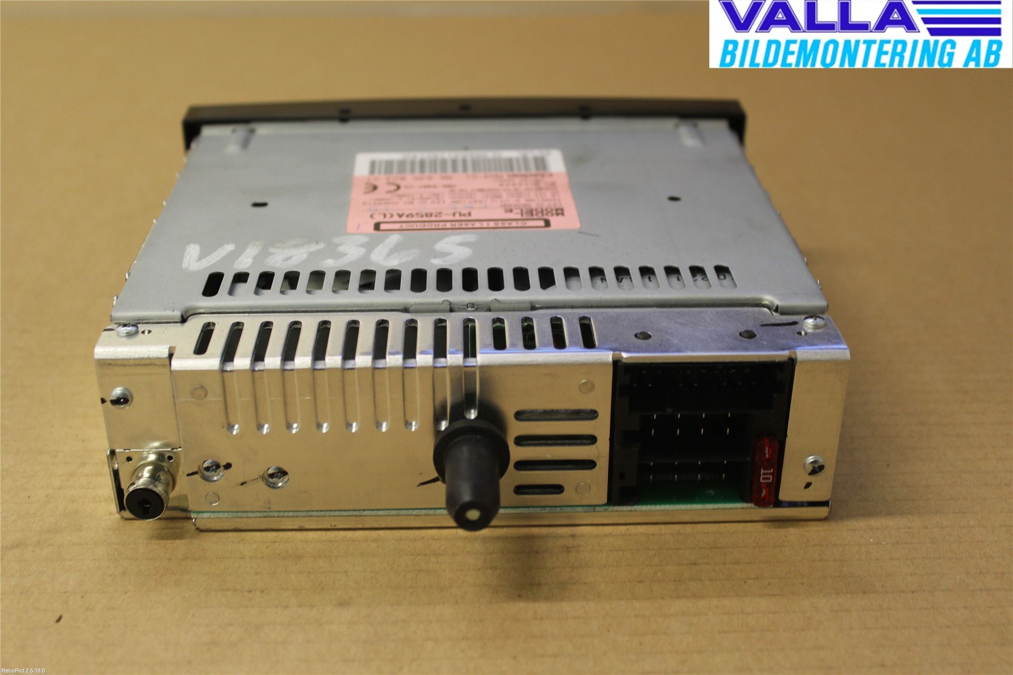 Peugeot 206+ 10-13 Cd Radio - Multimediapanel