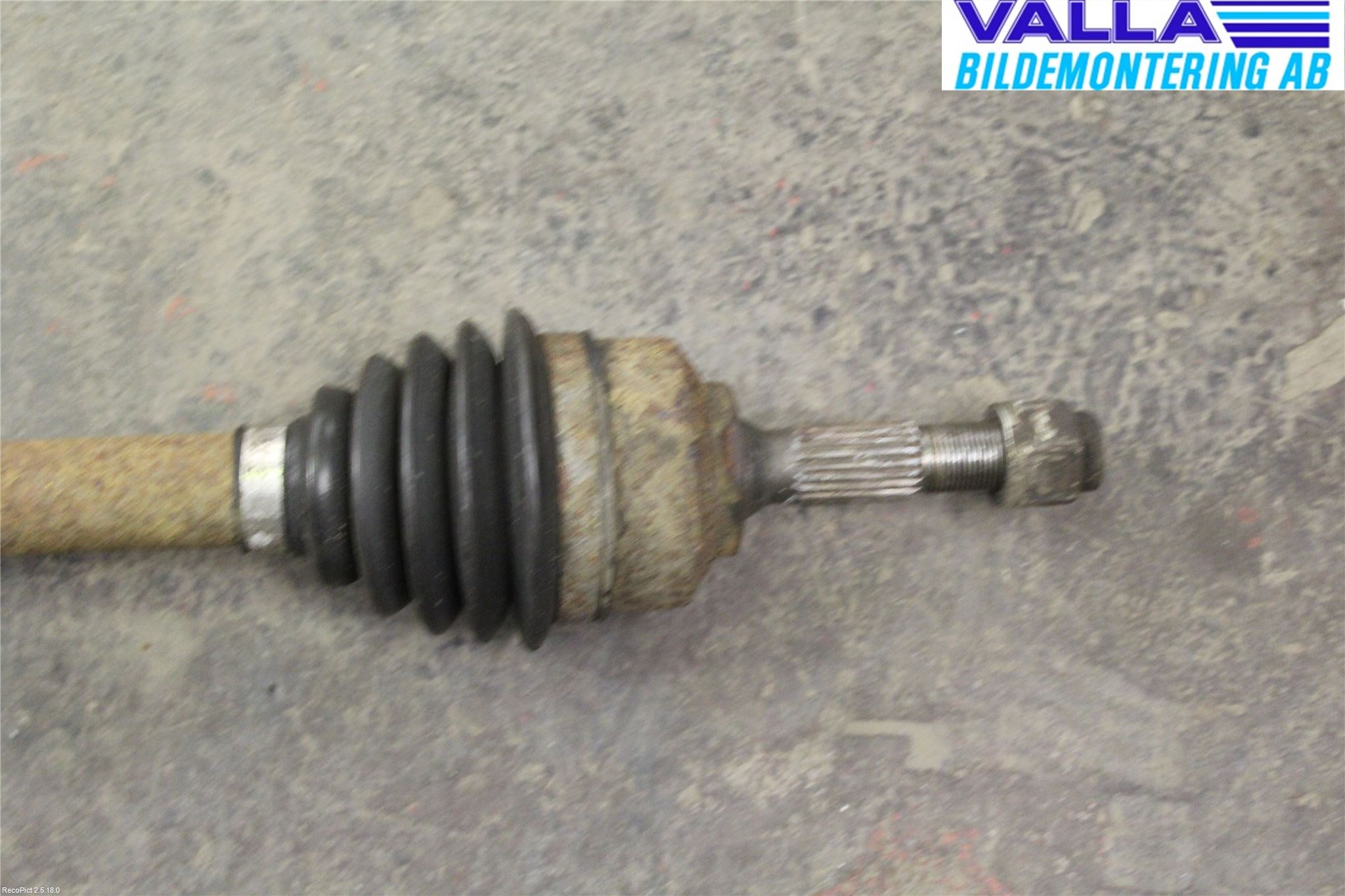 Citroen C3 05-10 Drivaxel Fram Höger