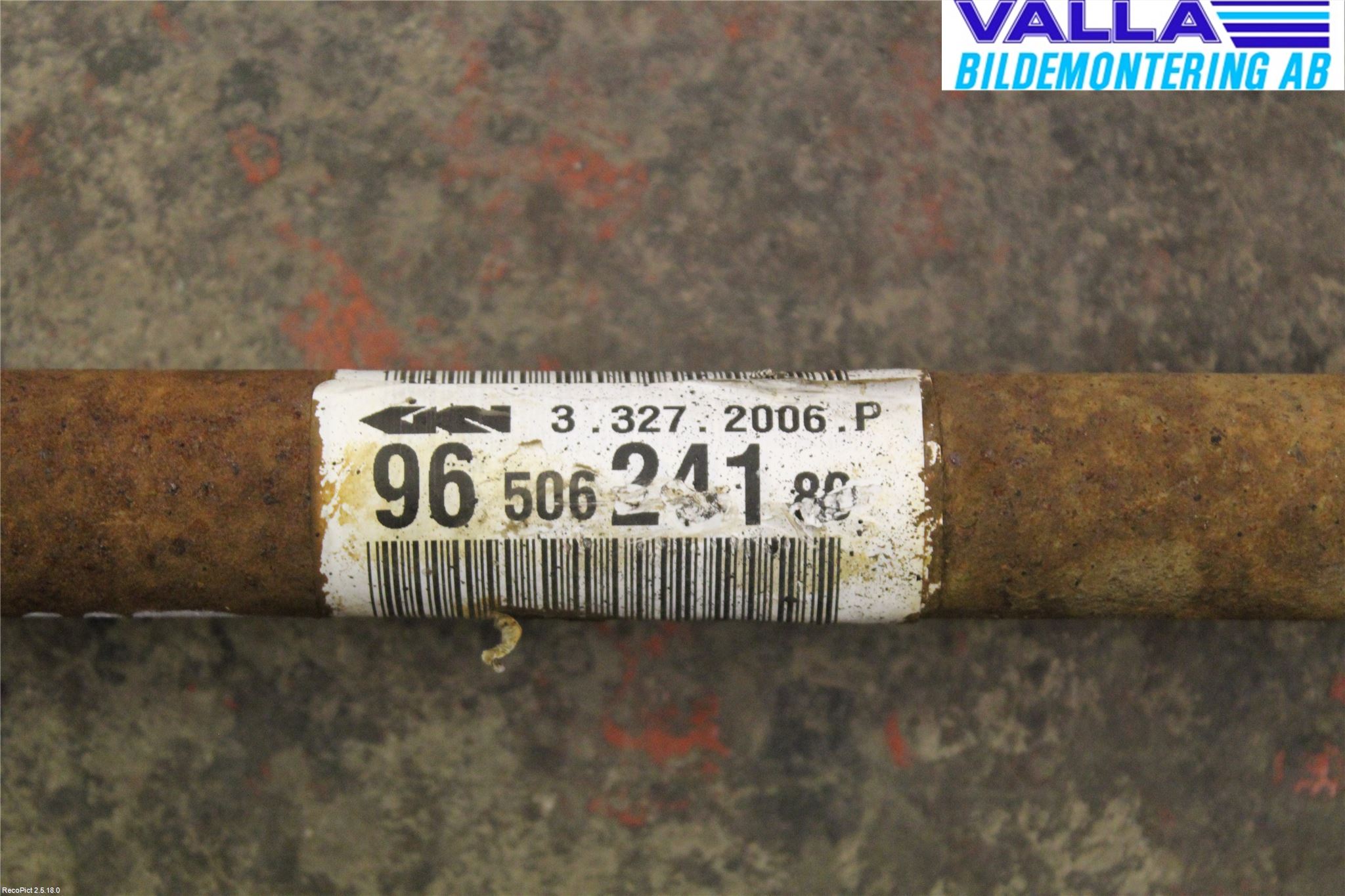 Citroen C3 05-10 Drivaxel Fram Höger