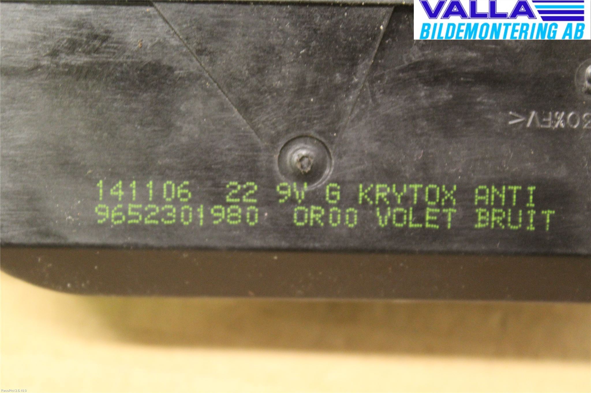 Citroen C3 05-10 Låskista Baklucka