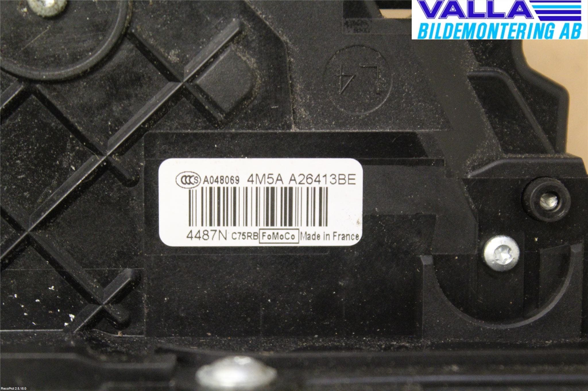 Ford FOCUS 08-11 Låskista-Dörrlås