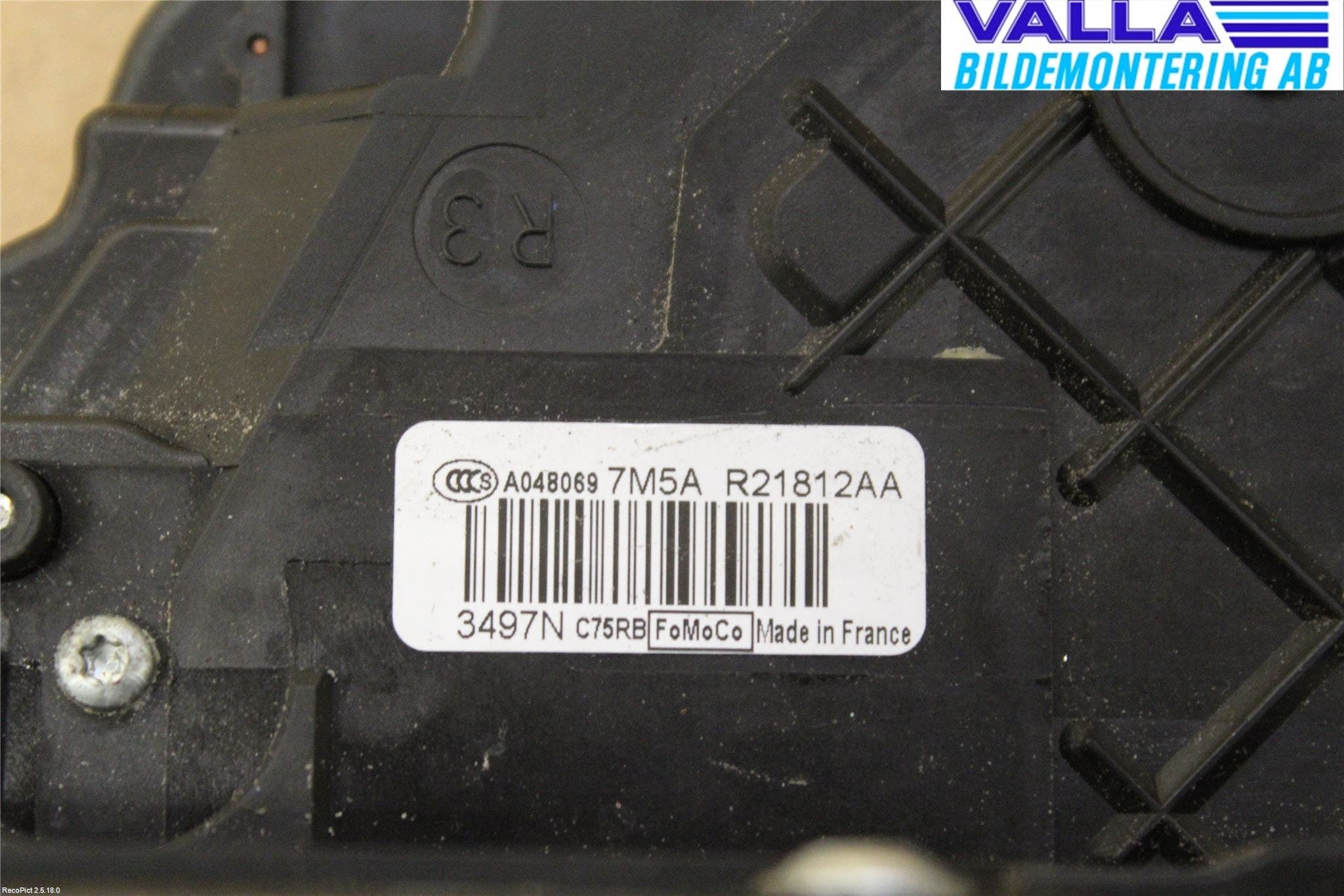 Ford FOCUS 08-11 Låskista-Dörrlås