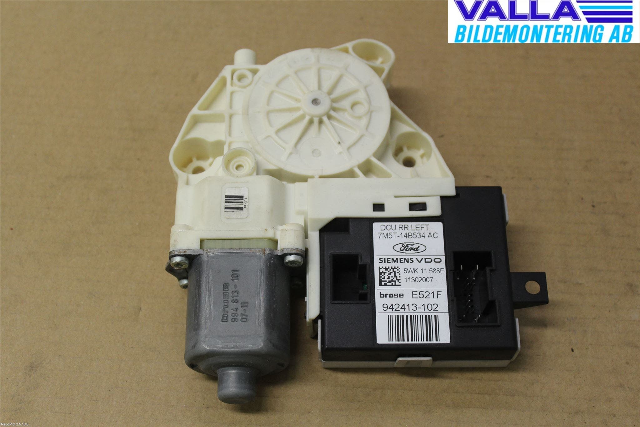 Ford FOCUS 08-11 Fönsterhissmotor