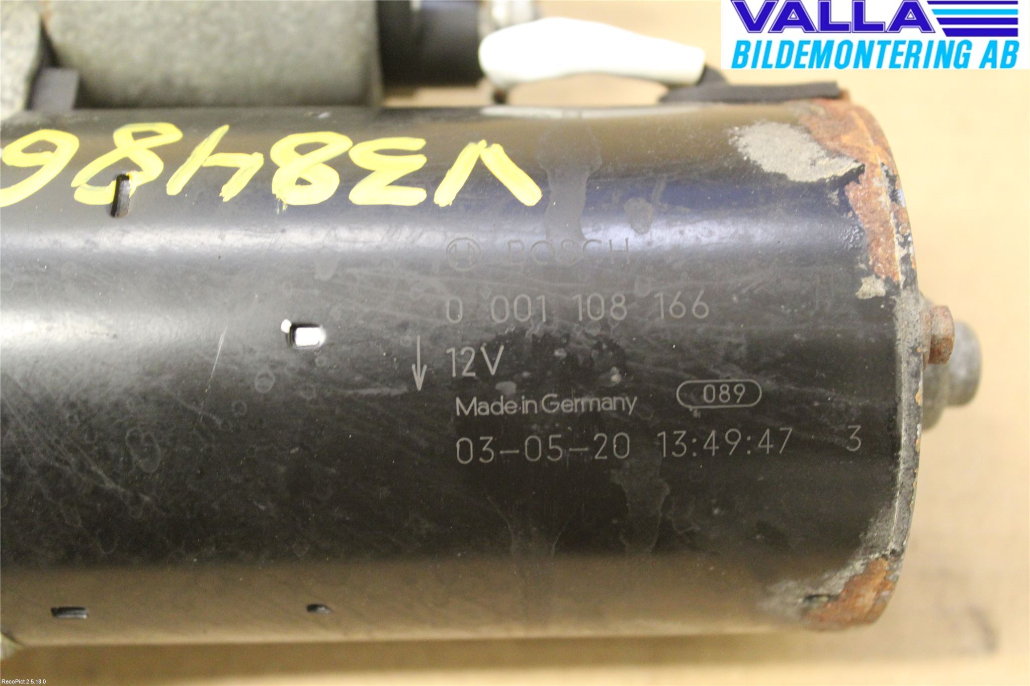 Volvo S40/V40    96-04 Startmotor