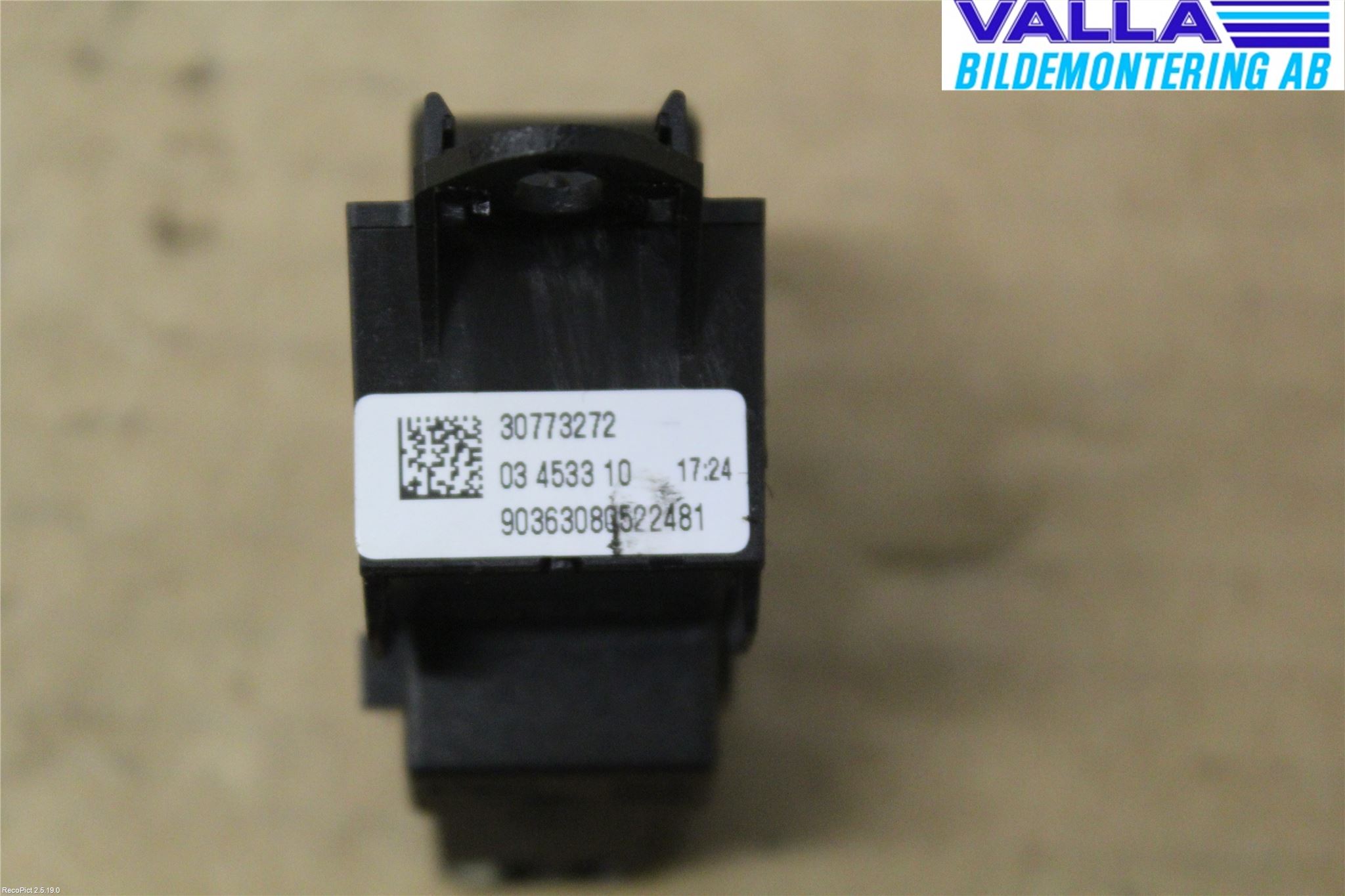 Volvo V70 08-13 Strömställare Elhiss