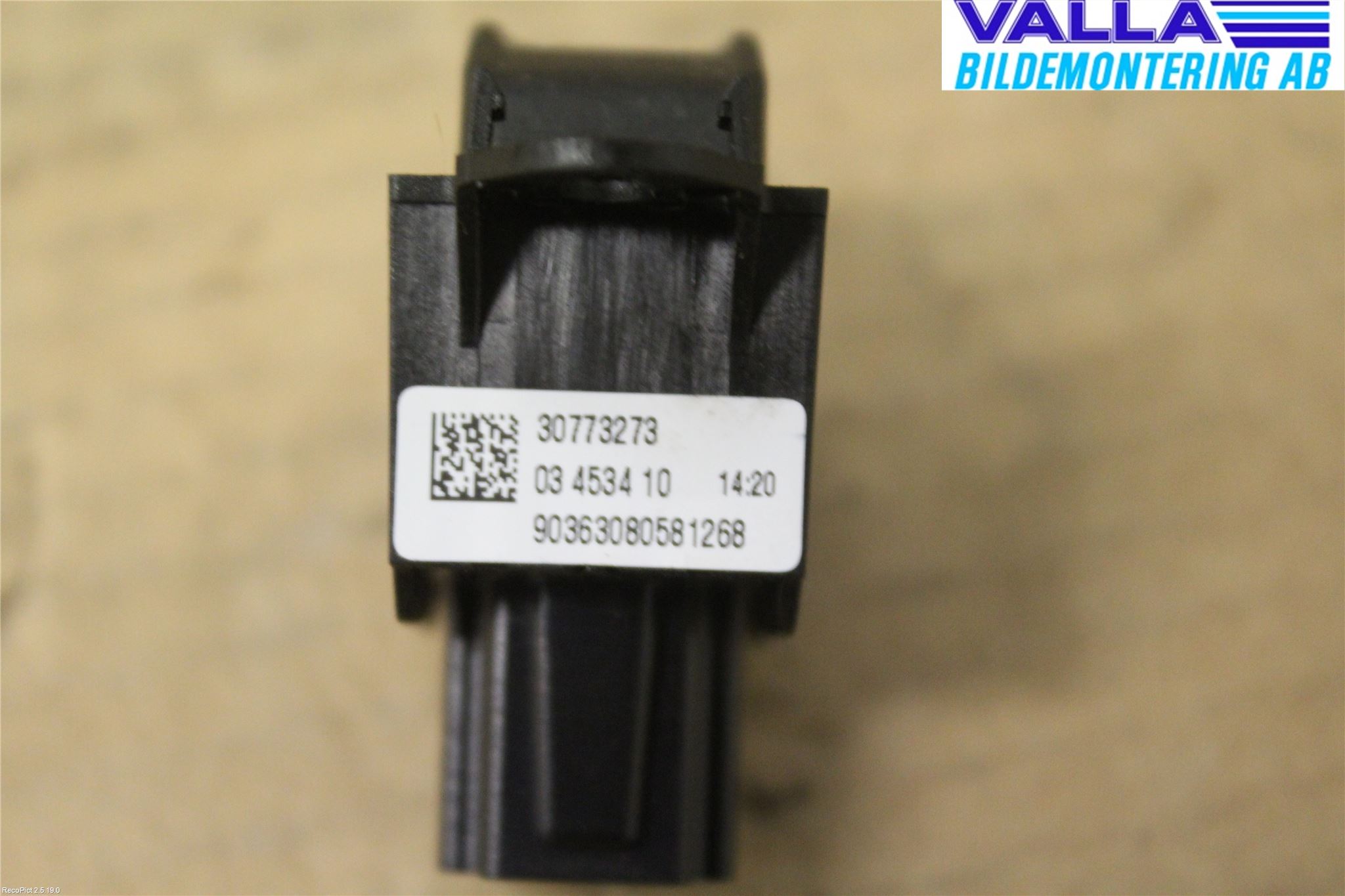 Volvo V70 08-13 Strömställare Elhiss