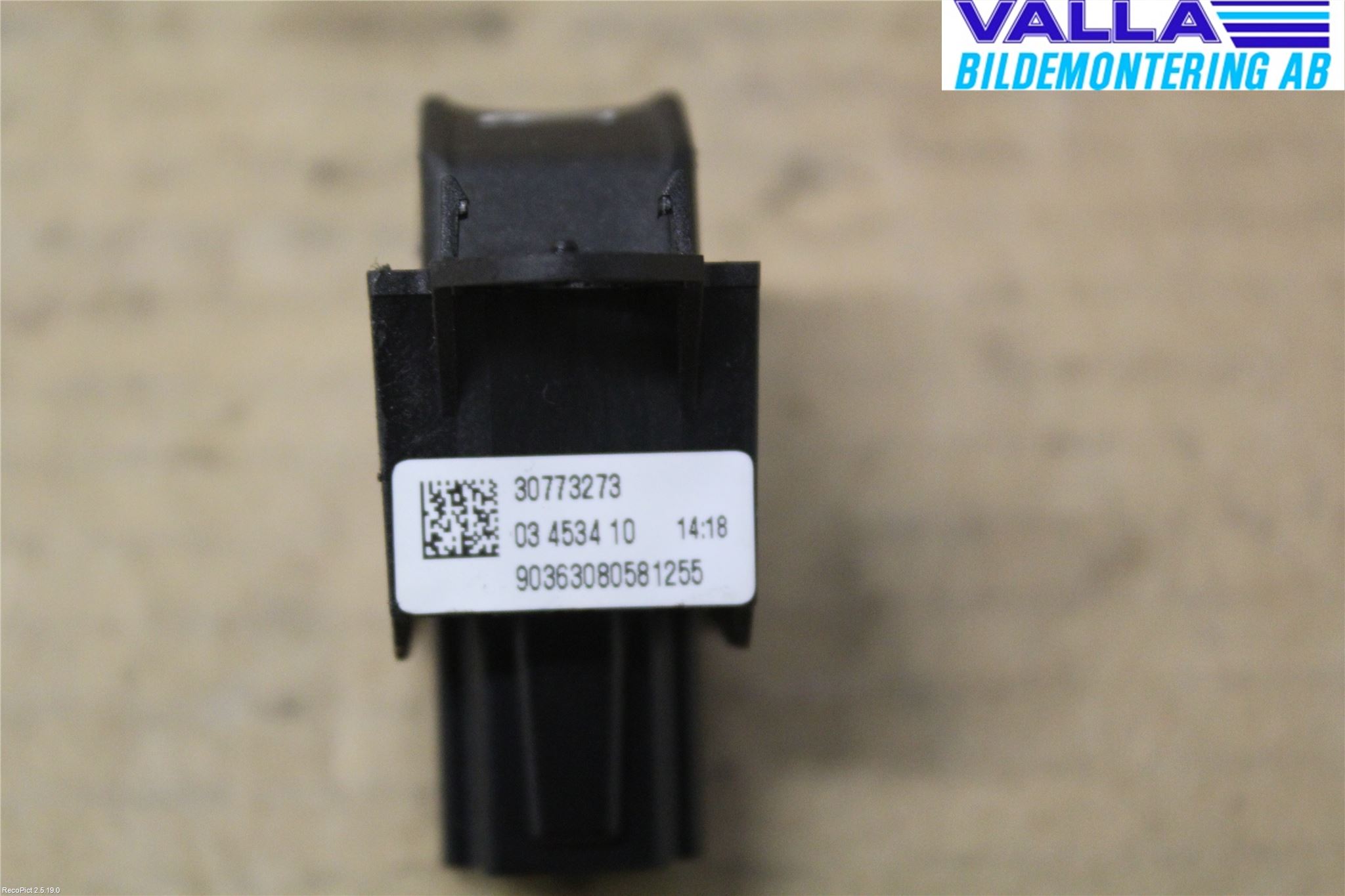 Volvo V70 08-13 Strömställare Elhiss