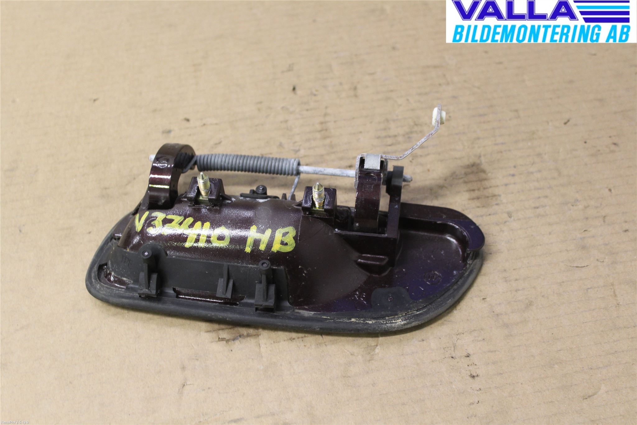 Volvo V70 05-08 Dörrhandtag Yttre Hö