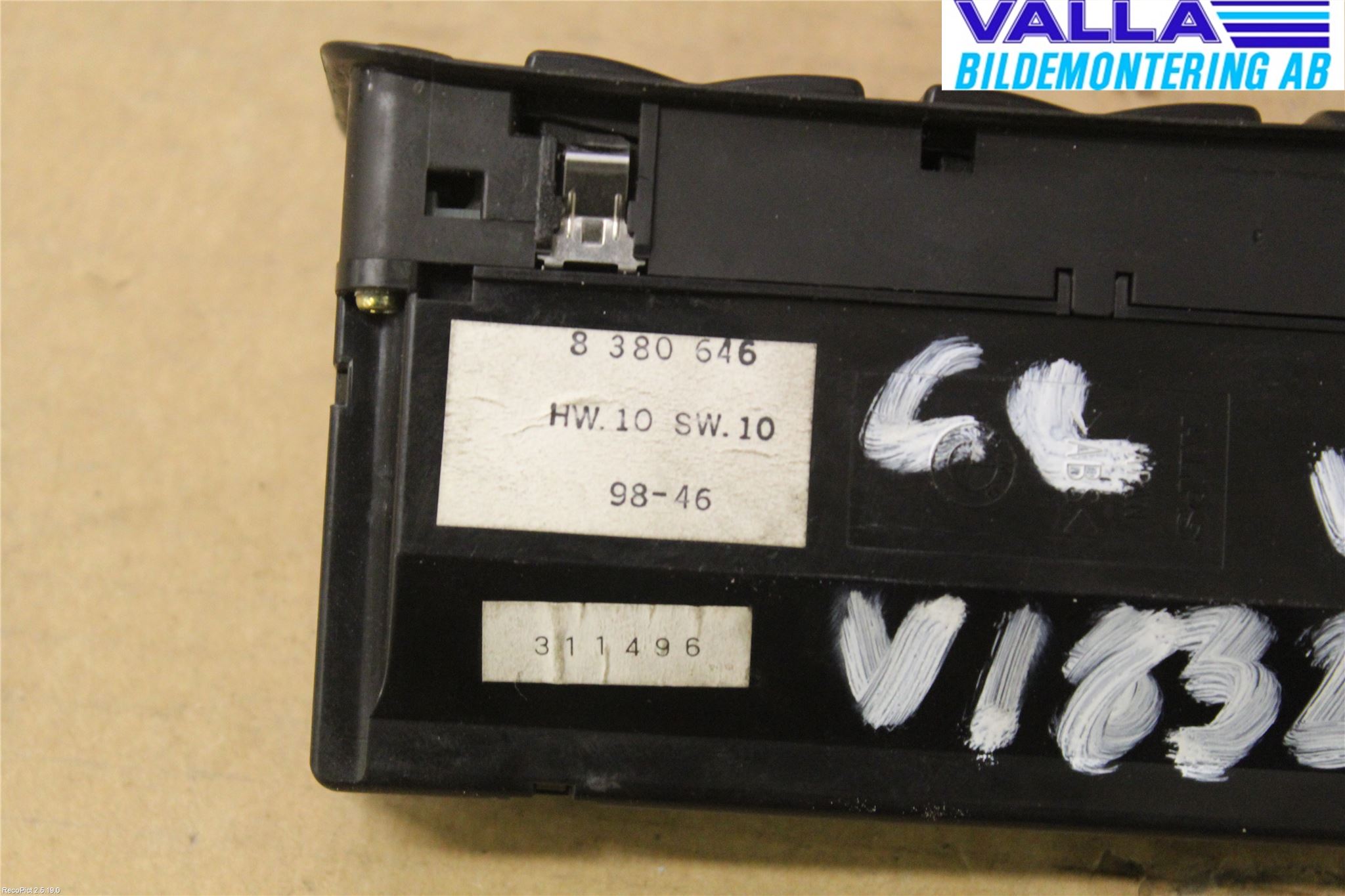 BMW 7 E38      93-01 Strömställare Elhiss