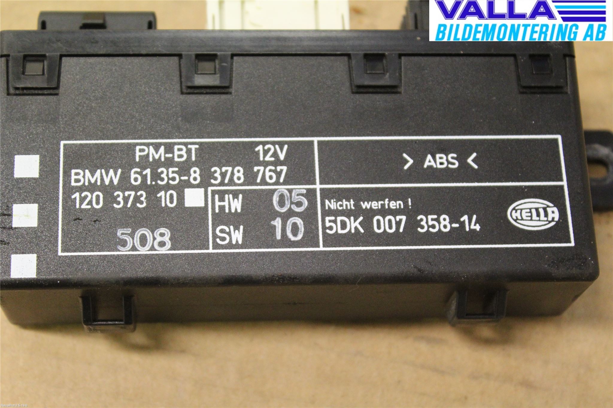 BMW 7 E38      93-01 Styrenhet Dörr