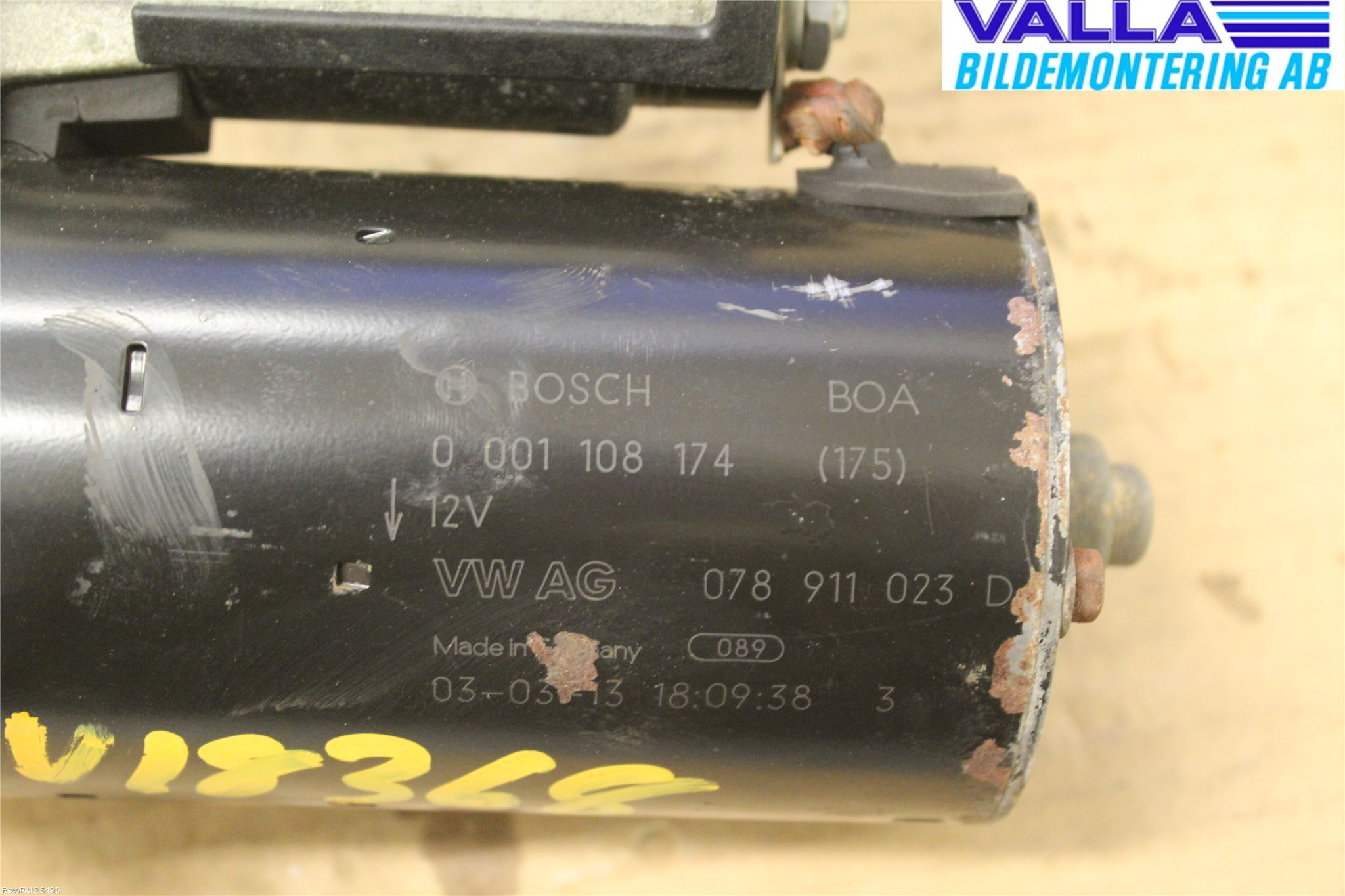 Audi A6/S6     97-05 Startmotor