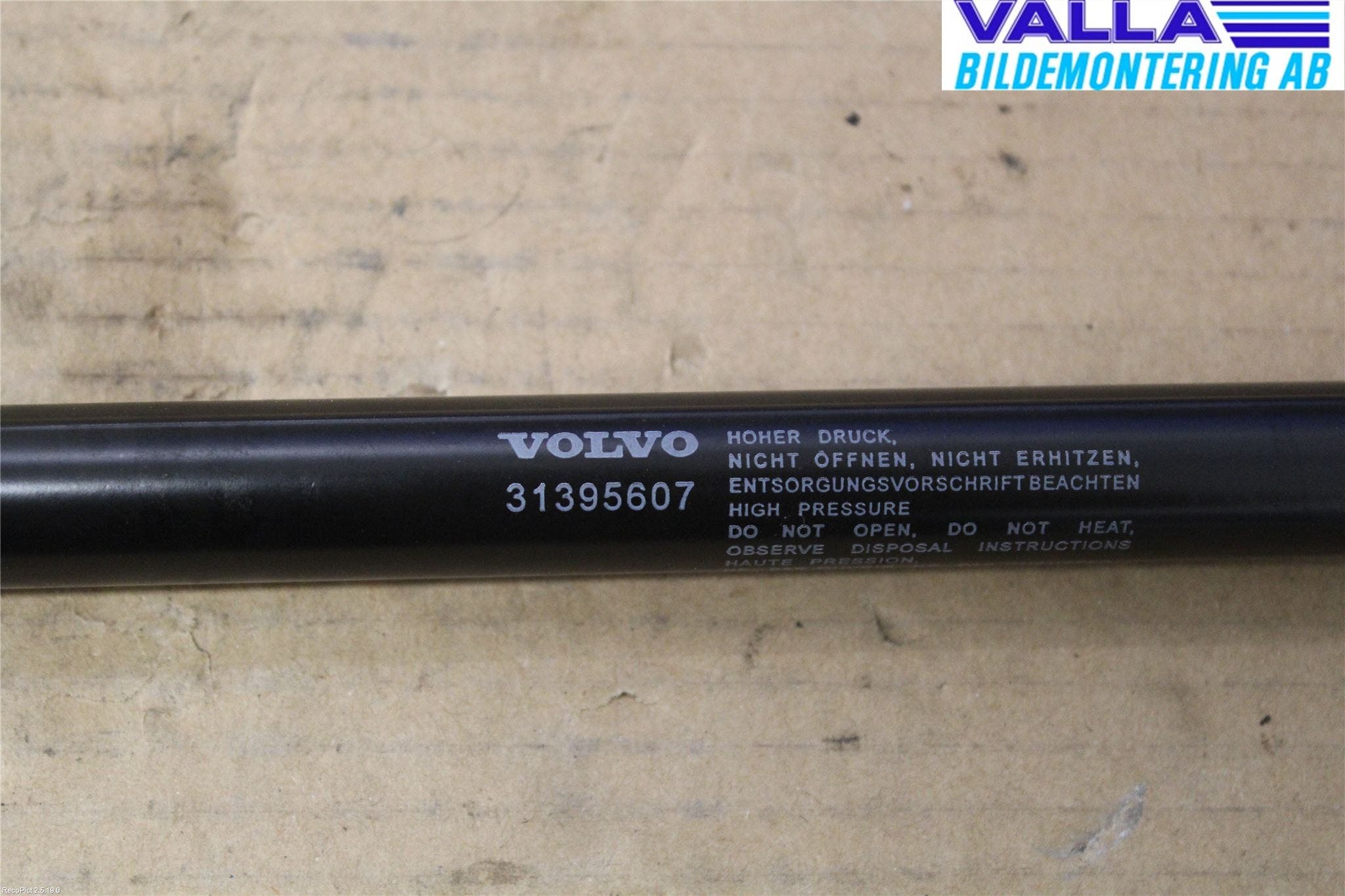 Volvo V40 12-19 Gasfjäder Baklucka