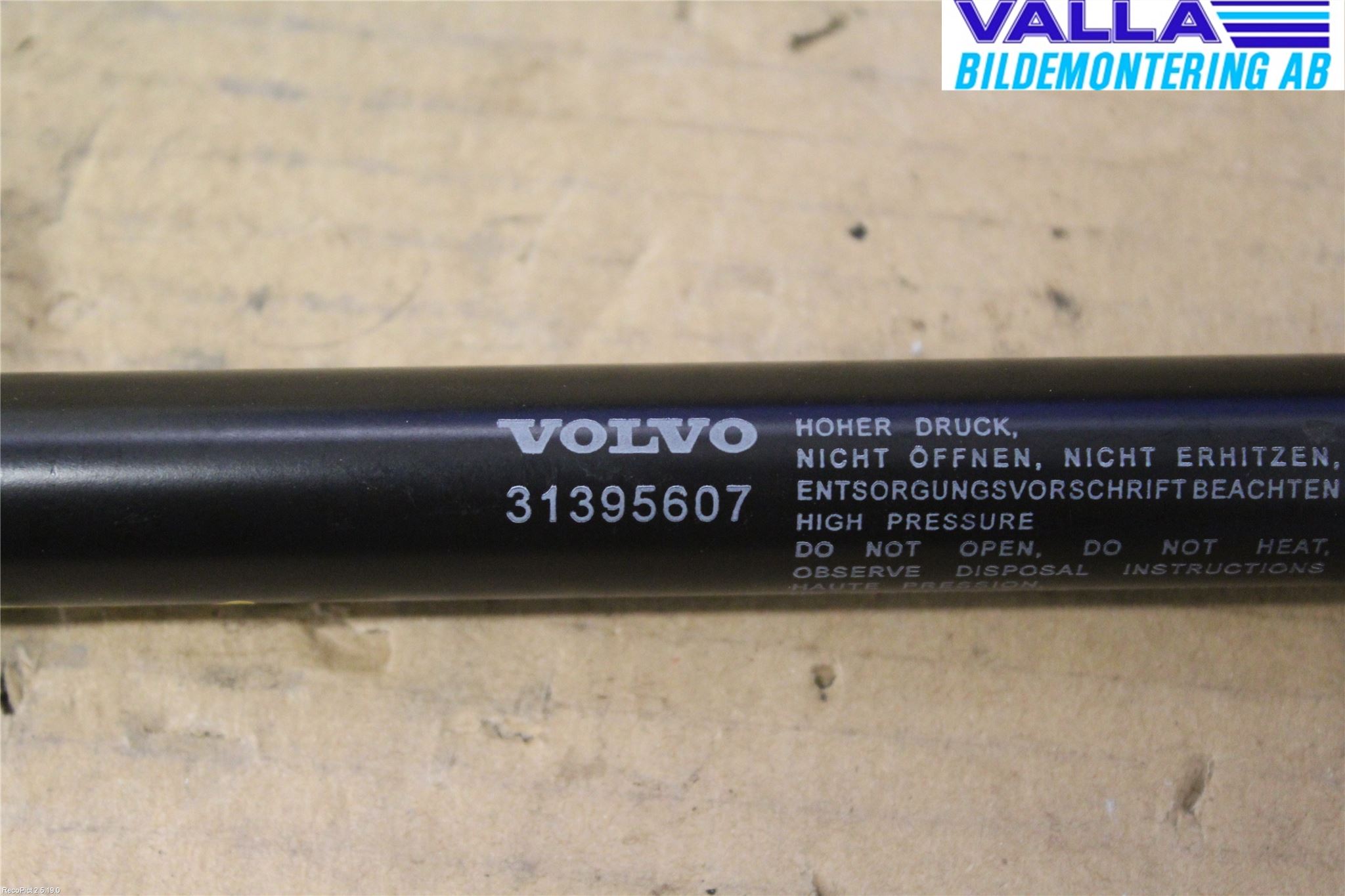 Volvo V40 12-19 Gasfjäder Baklucka