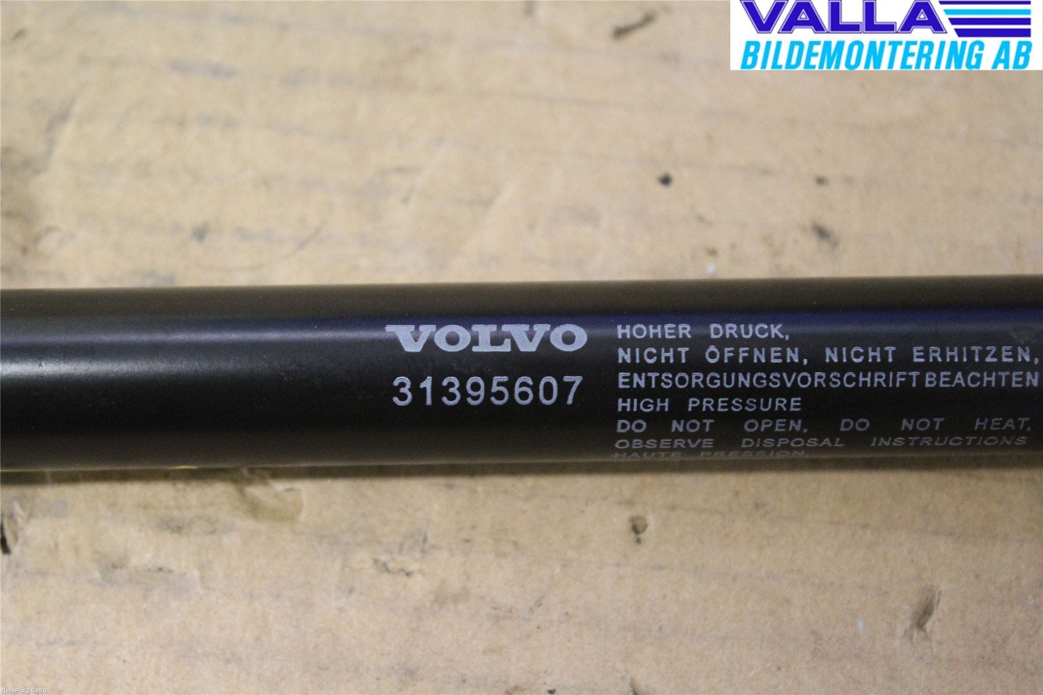 Volvo V40 12-19 Gasfjäder Baklucka