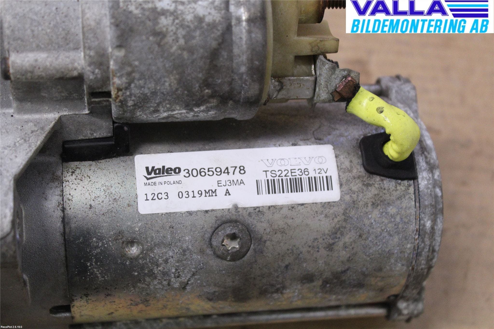 Volvo V70 08-13 Startmotor