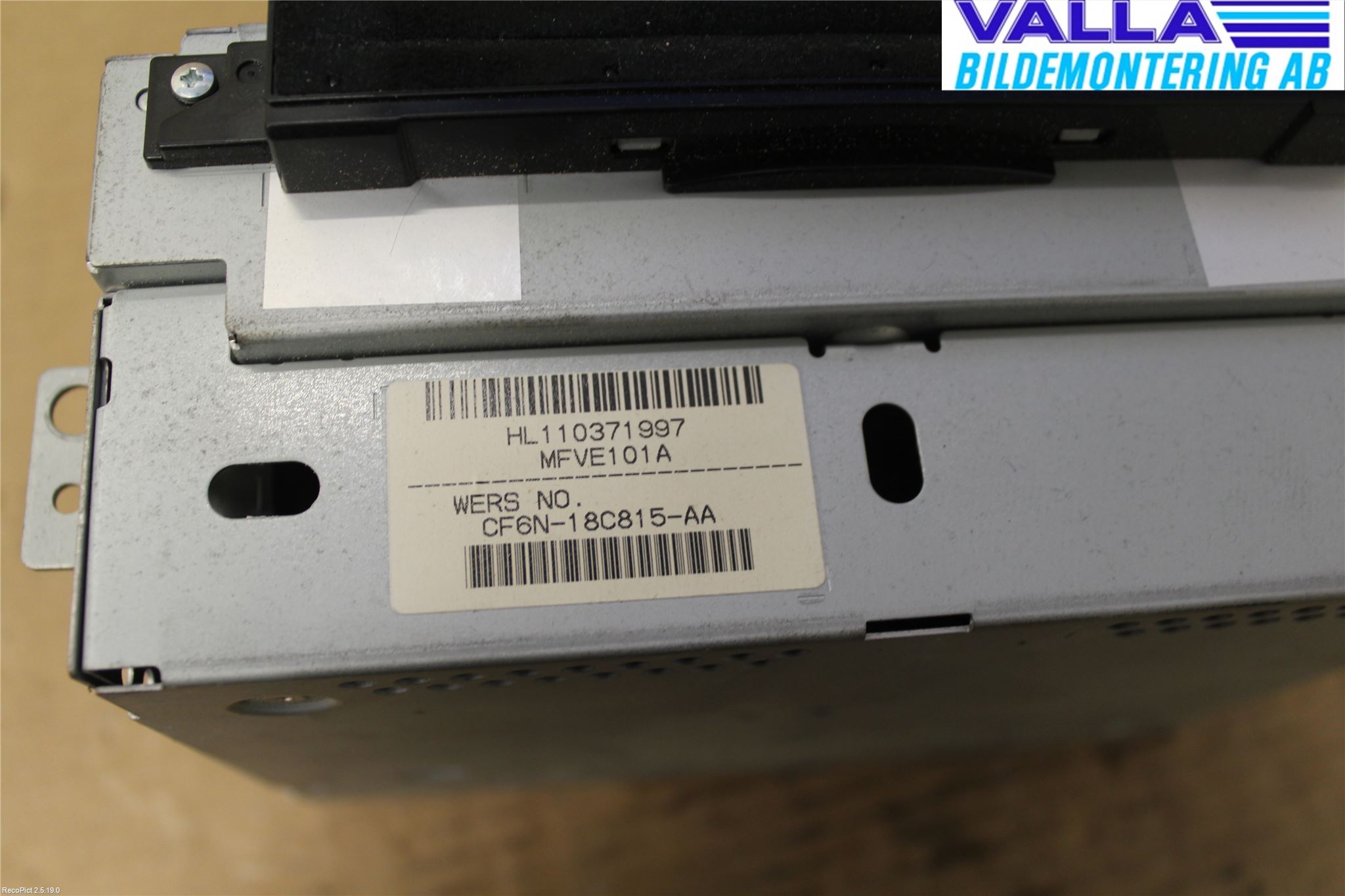 Volvo V70 08-13 Cd Radio - Multimediapanel