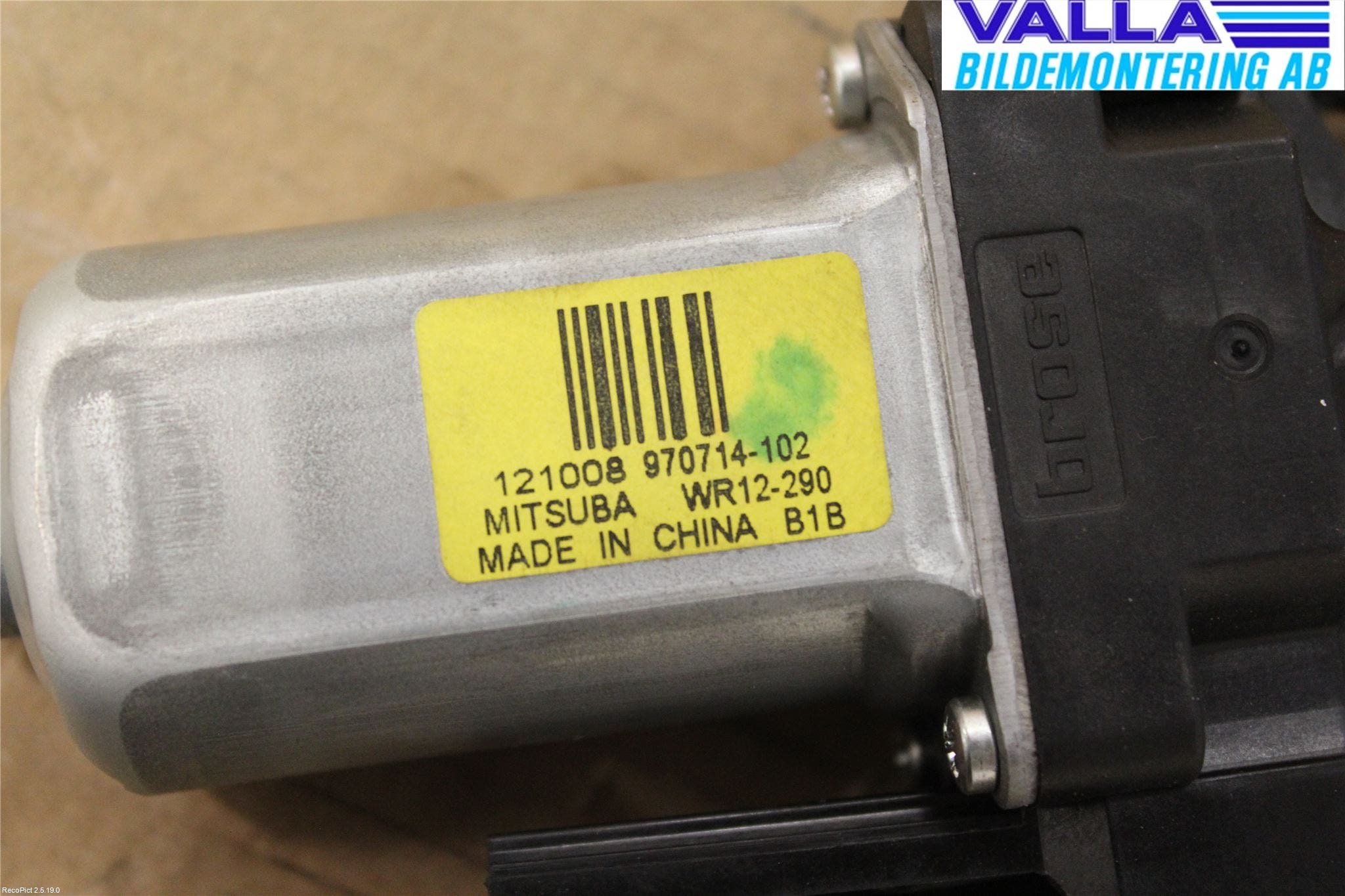 Volvo V70 08-13 Fönsterhissmotor