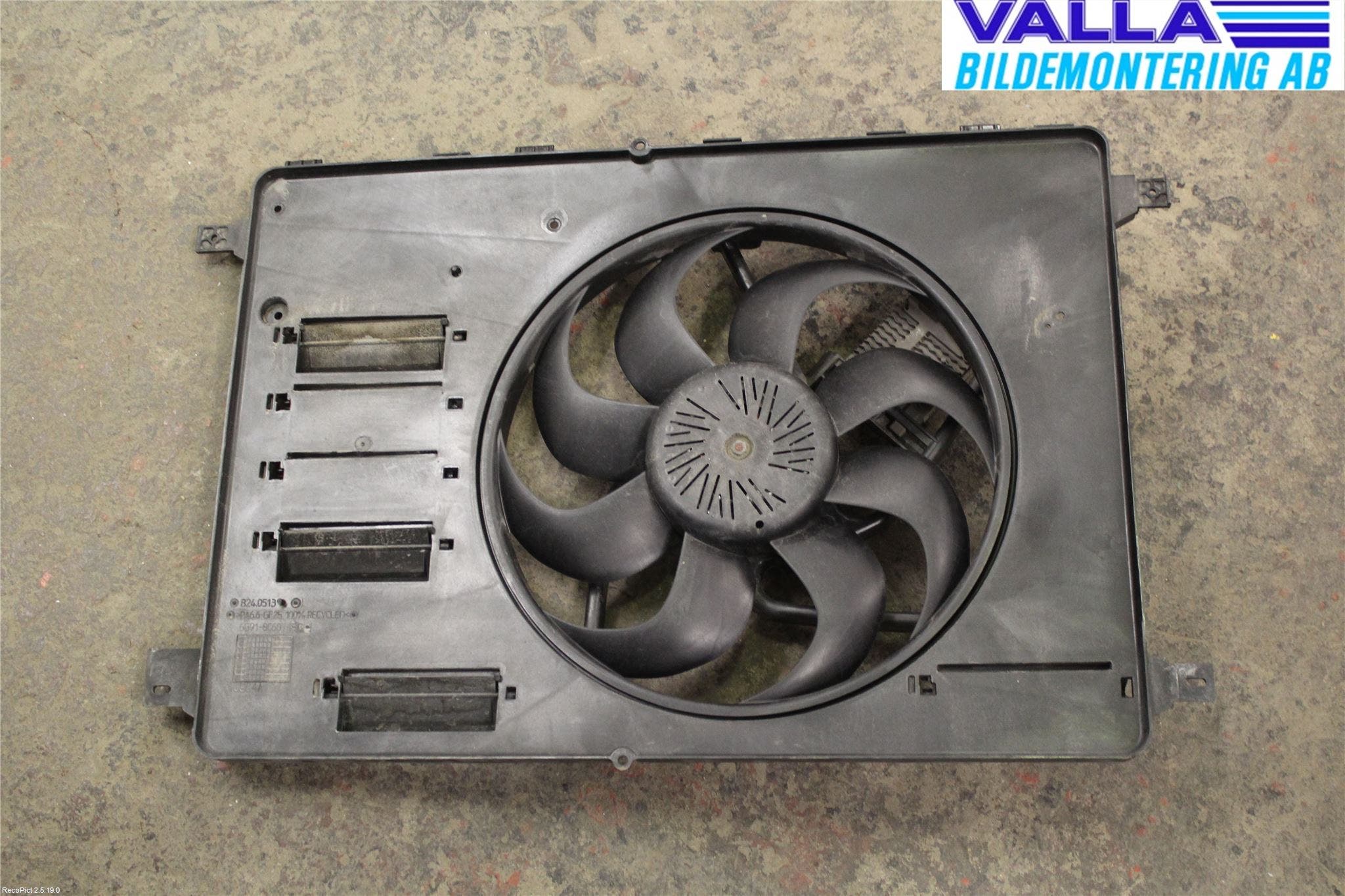 Volvo V70 08-13 Kylfläkt El