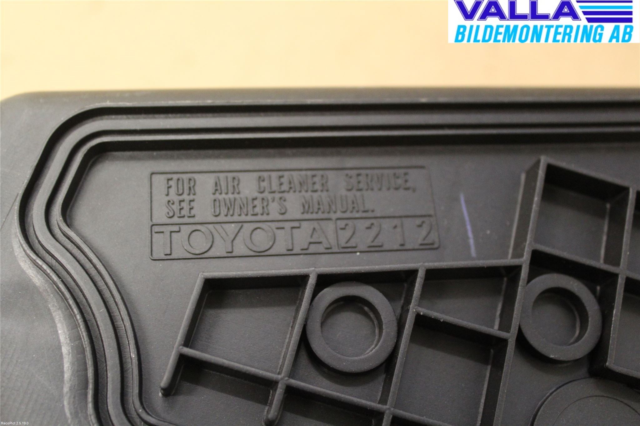 Toyota COROLLA VERSO 02-04 Luftrenare