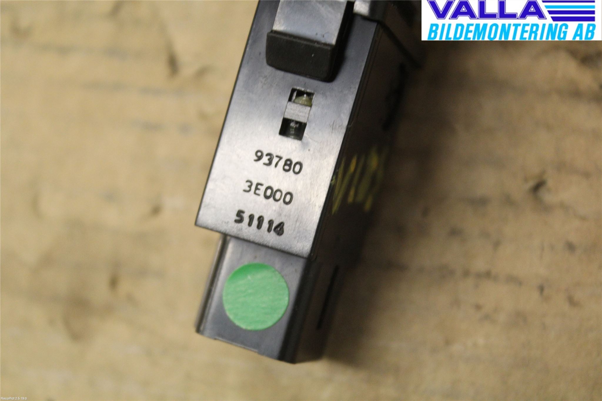 Kia SORENTO 03-09 Strömställare Torkare