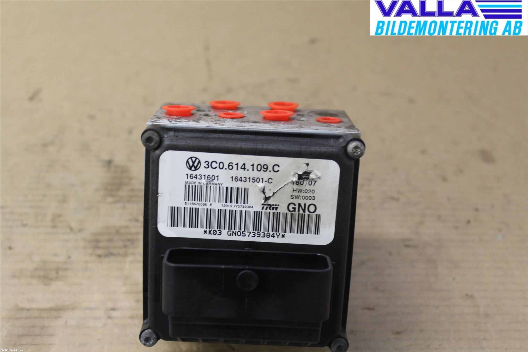 Volkswagen VW PASSAT 05-11 Abs Hydraulaggregat