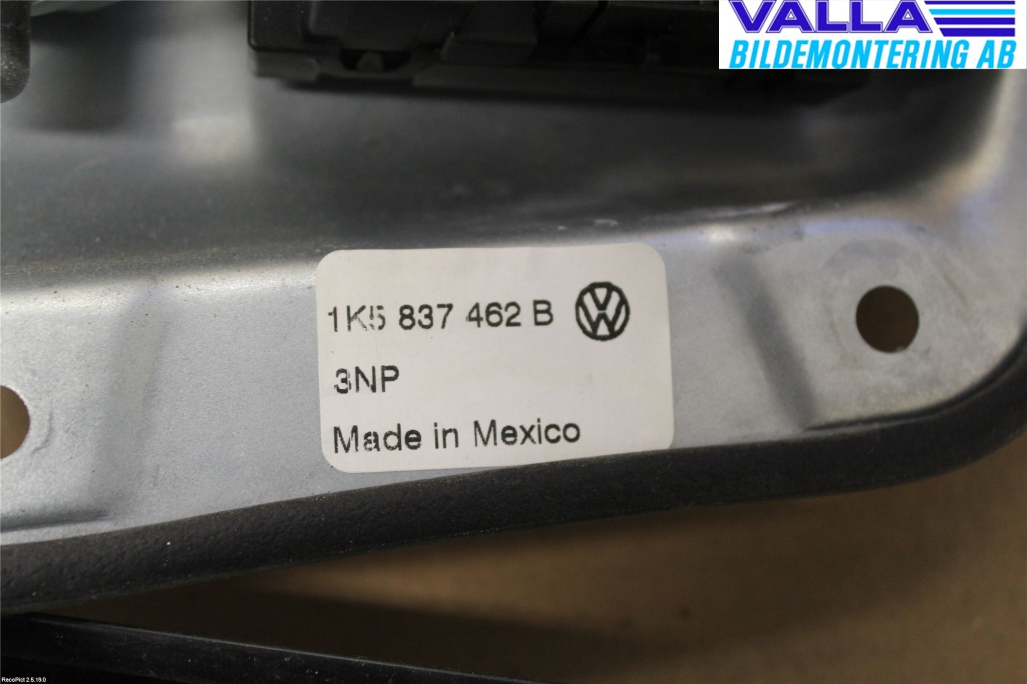 Volkswagen VW GOLF V 04-09 Fönsterhiss El Kompl