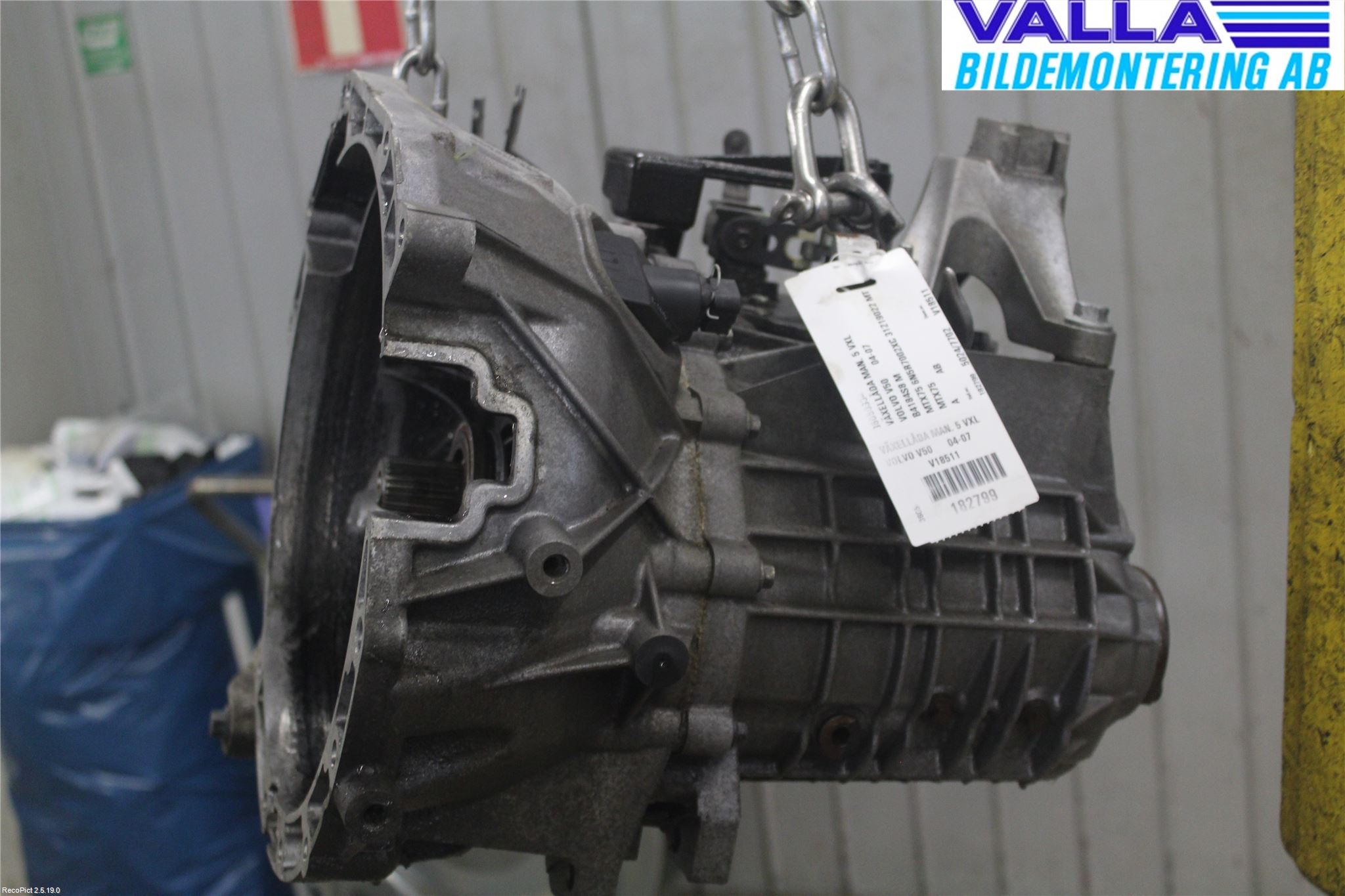 Volvo V50 04-07 Växellåda Man 5 Vxl