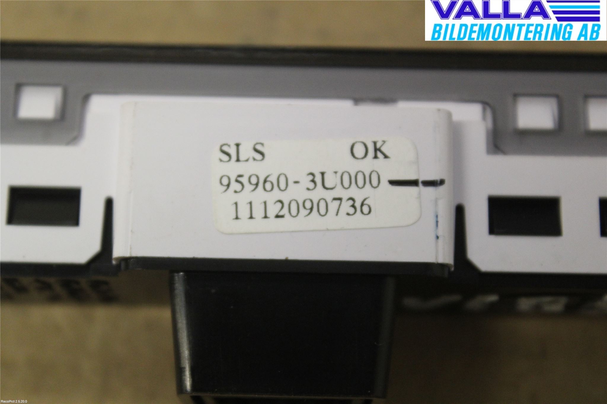 Kia SPORTAGE (SL) 11-15 Strömställare Övrigt