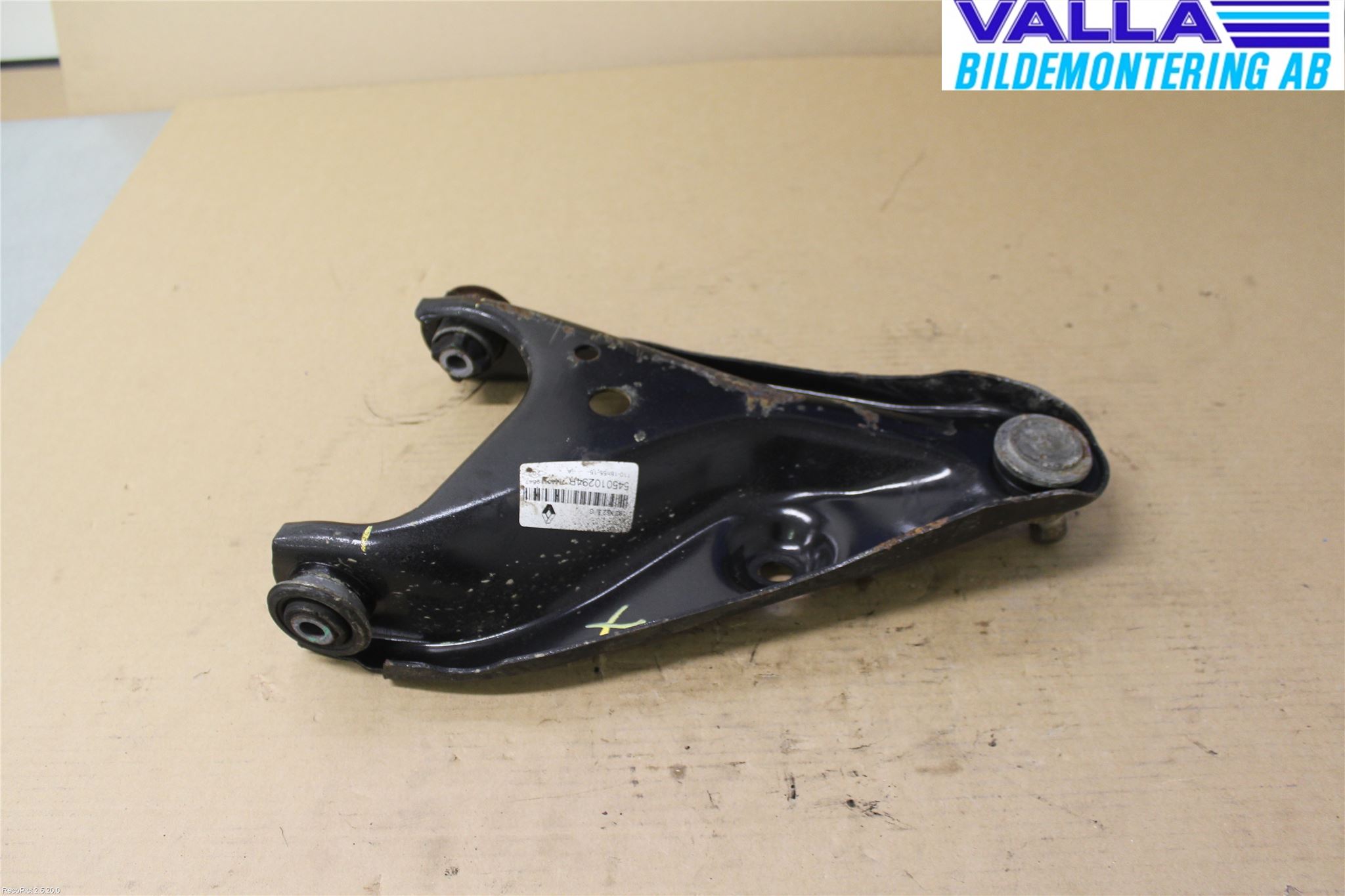 Dacia SANDERO/STEPWAY 13-20 Bärarm Fram Undre Vä