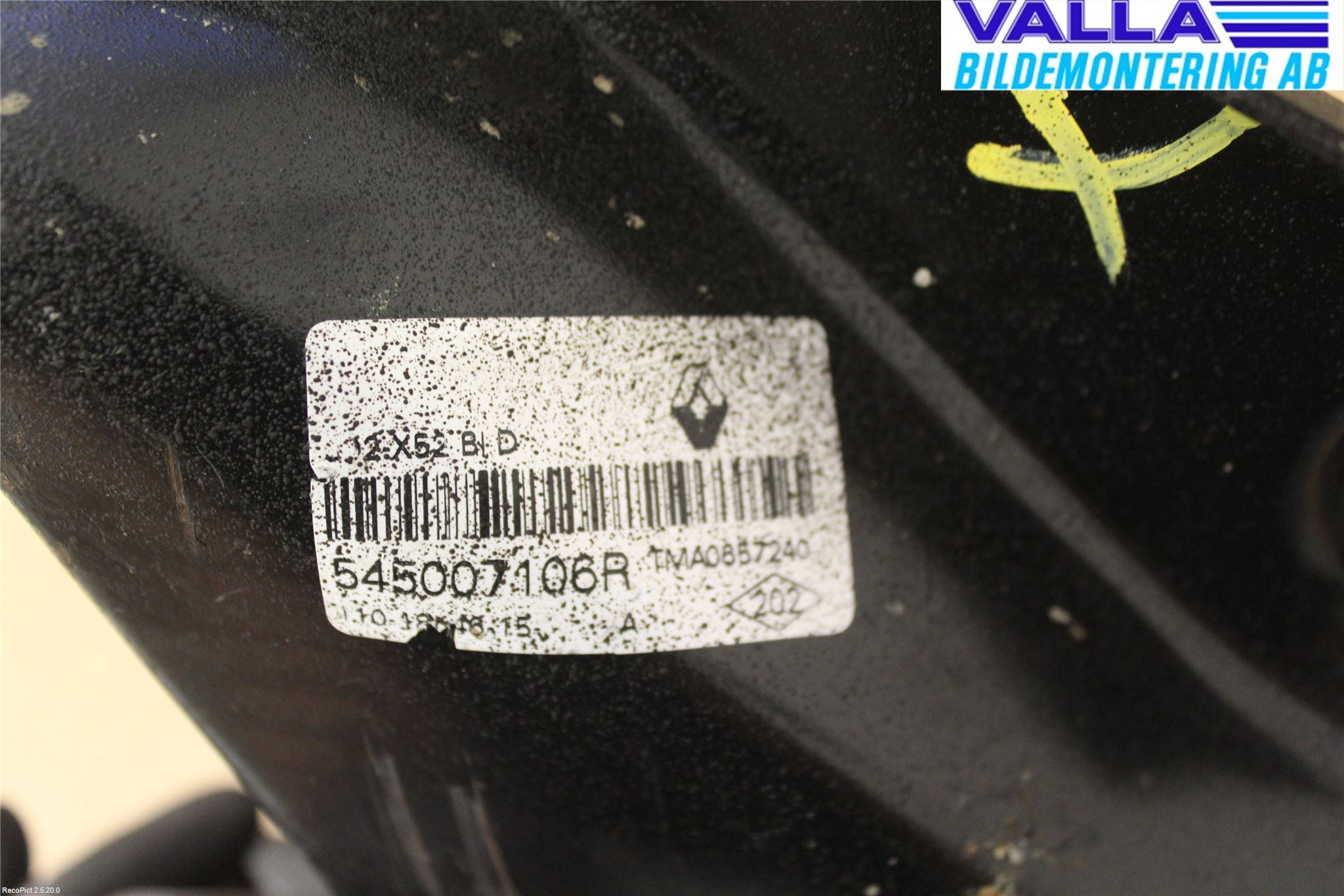 Dacia SANDERO/STEPWAY 13-20 Bärarm Fram Undre Hö