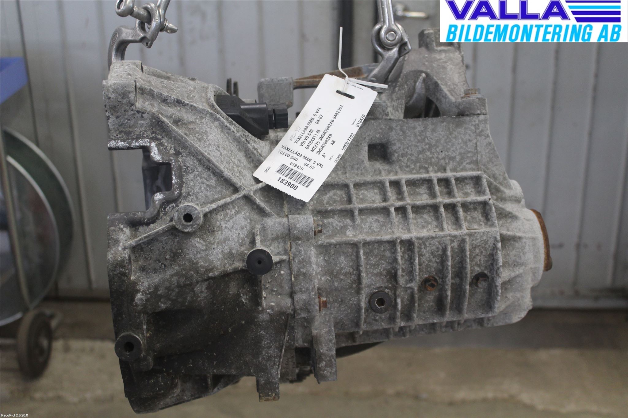 Volvo S40 04-07 Växellåda Man 5 Vxl