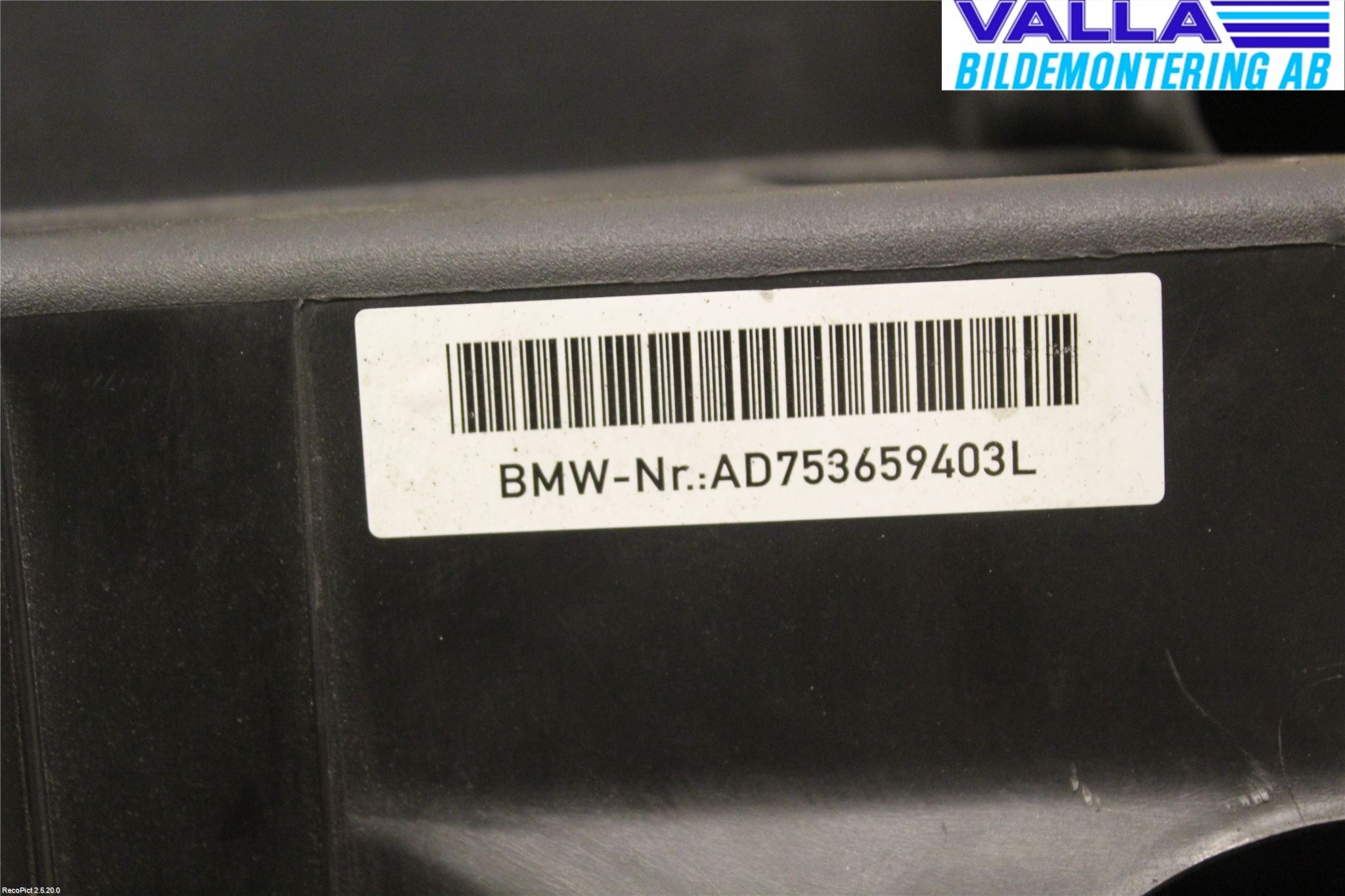BMW 3 E90/91 SED/TOU 05-12 Luftrenare