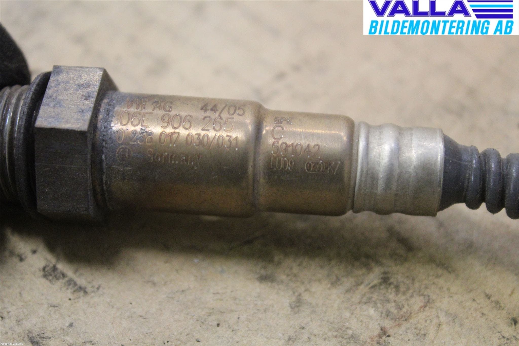 Audi A6/S6 05-11 Injlambdasond