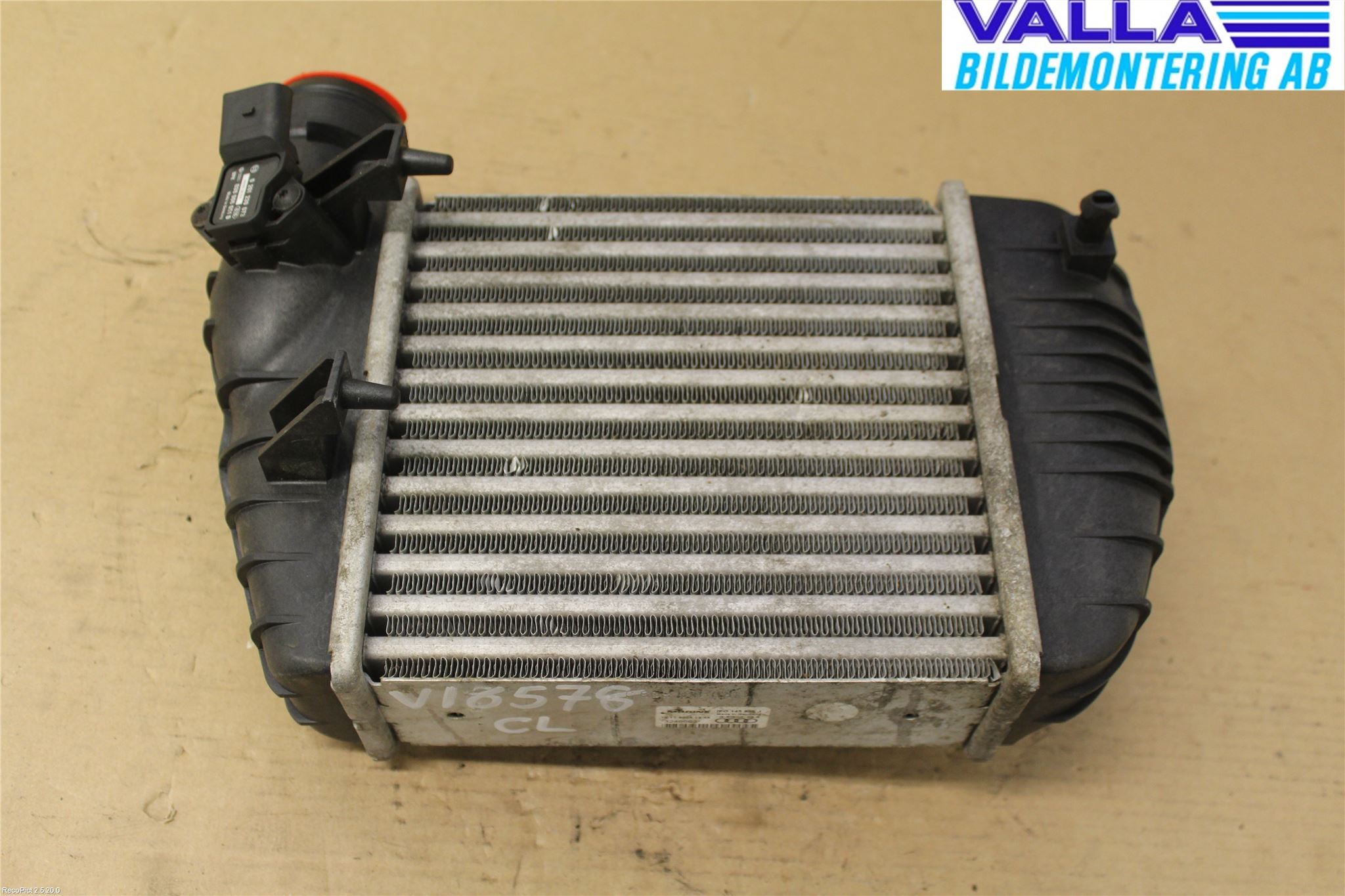 Audi A6/S6     05-11 Laddluft-Intercooler Kyl