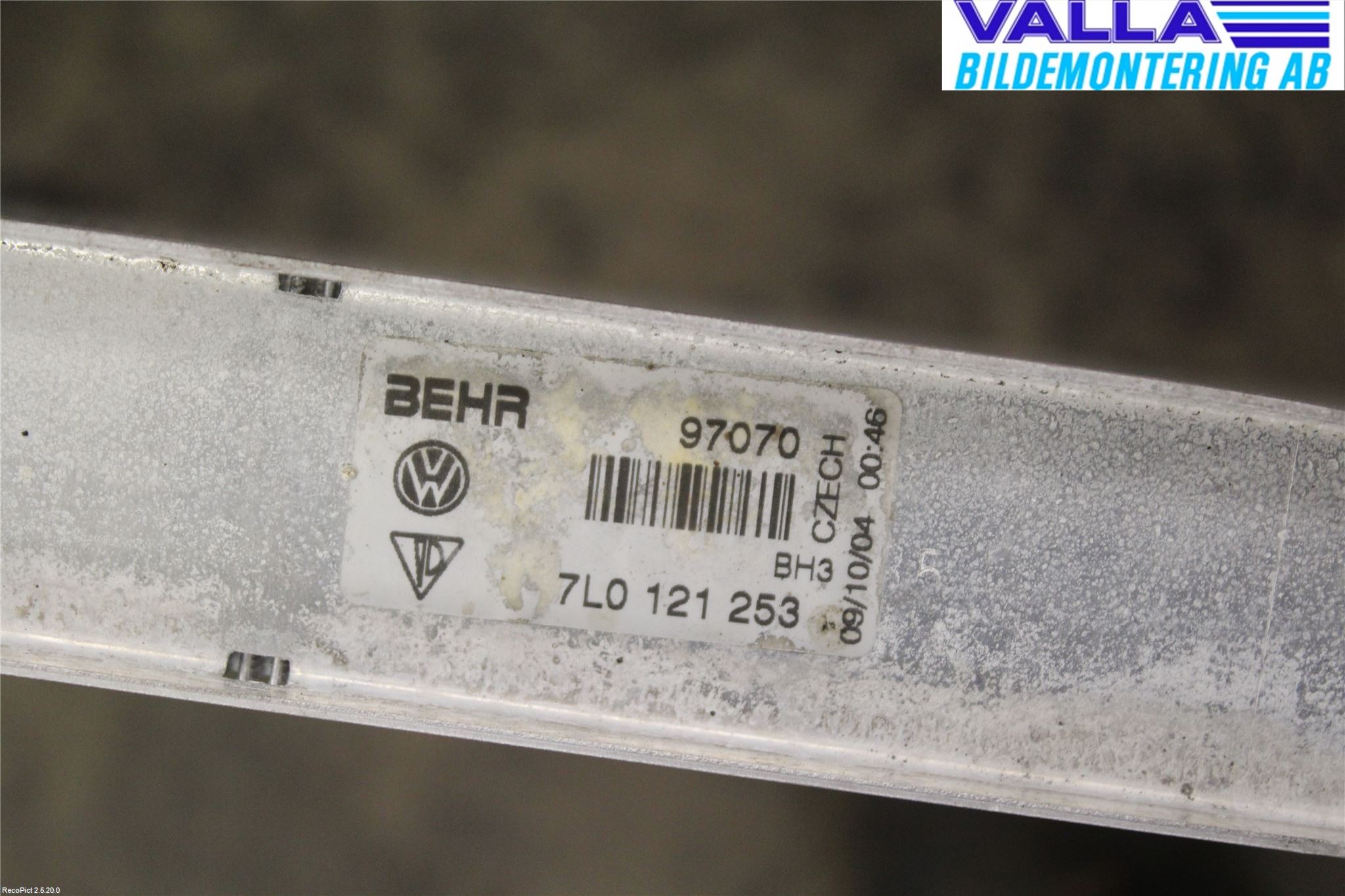 Porsche CAYENNE 03- Kylare Aut