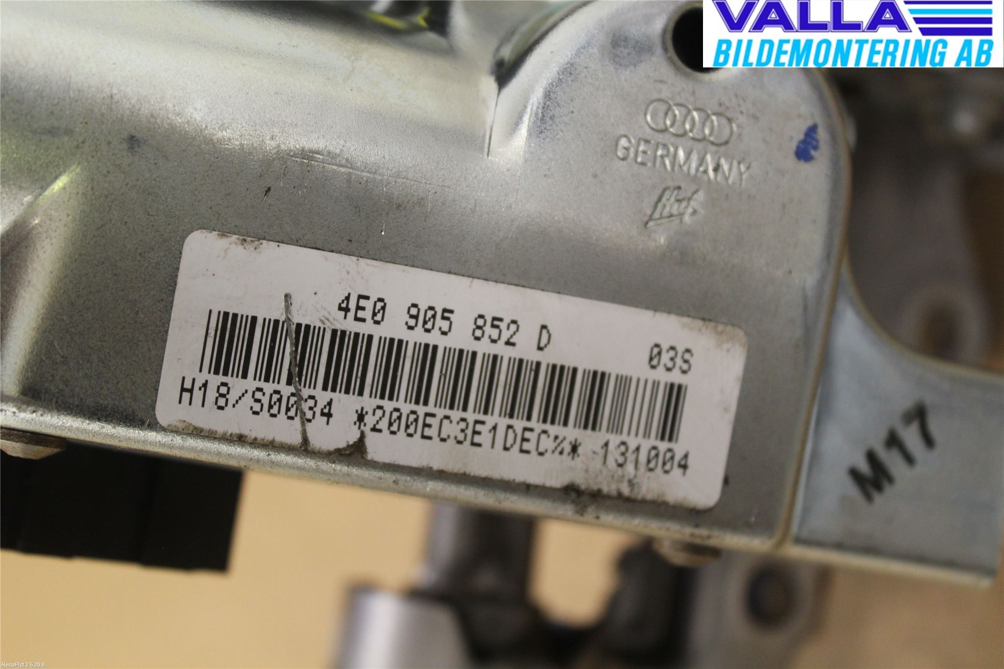 Porsche CAYENNE 03- Rattaxel