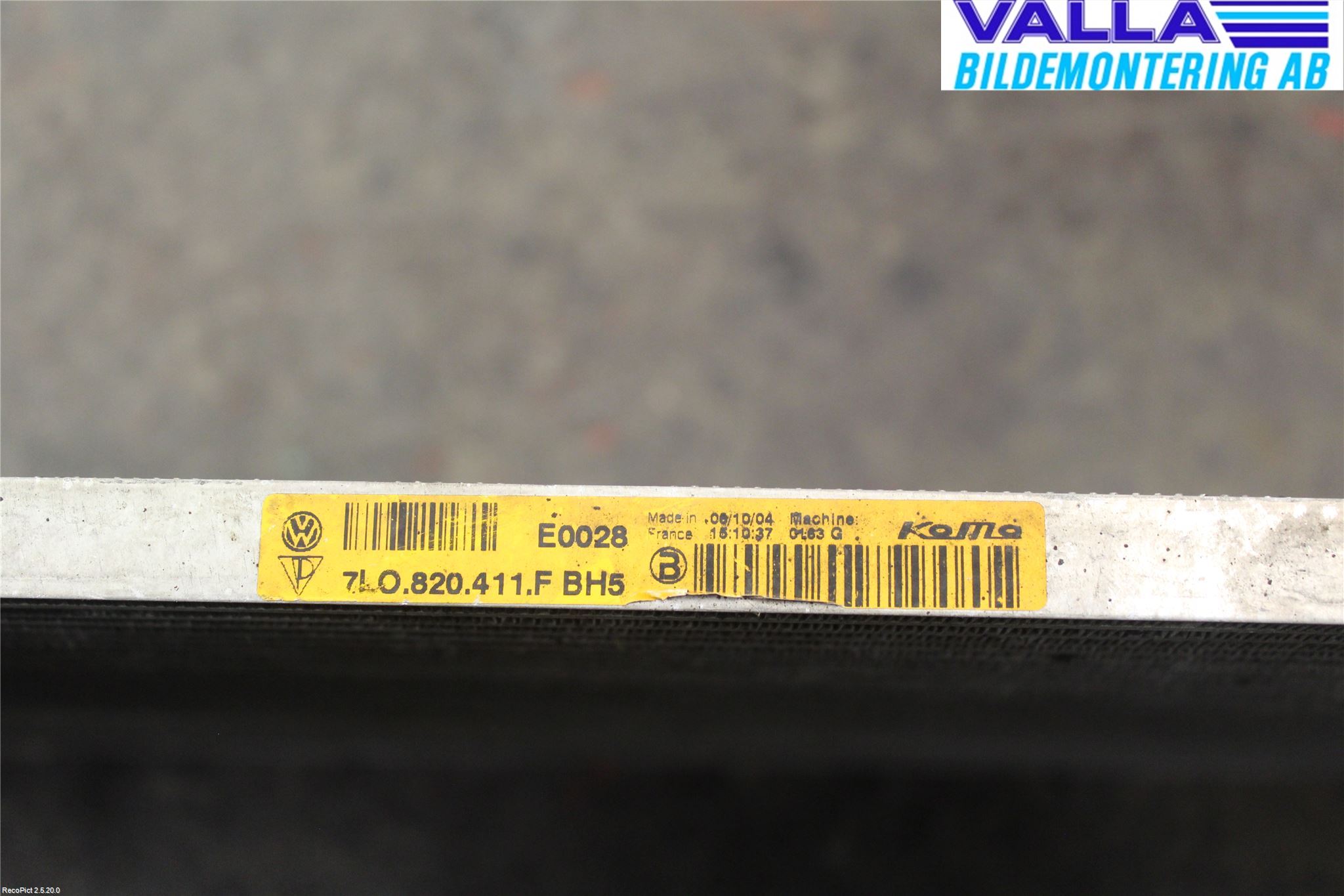 Porsche CAYENNE 03- Ac Kondensor-Kylare