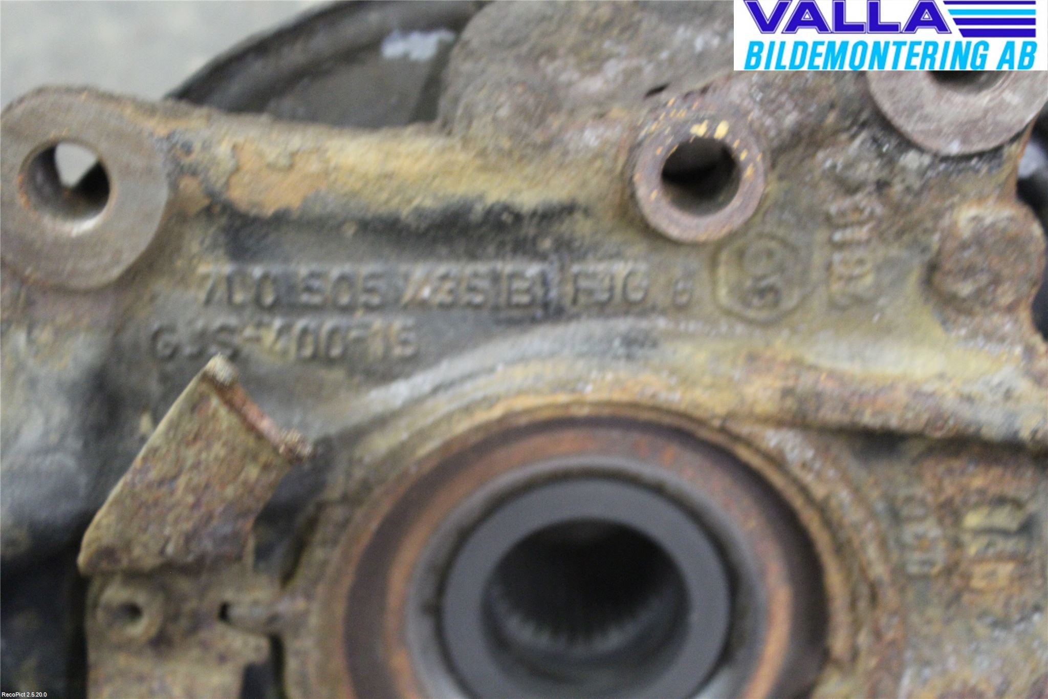 Porsche CAYENNE 03- Hjullagerhus Bak Vä