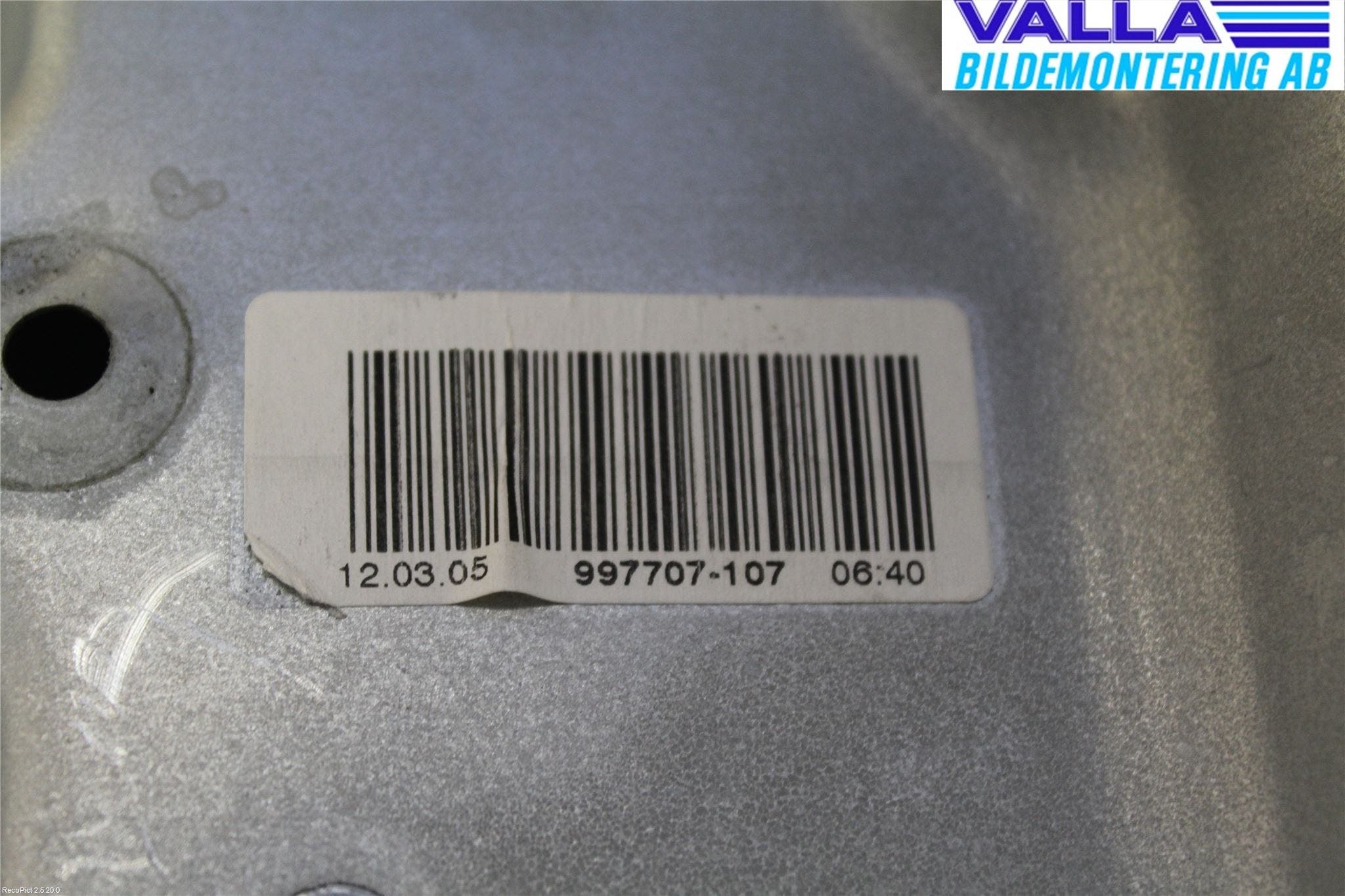 Volvo S40 04-07 Fönsterhissmekanism