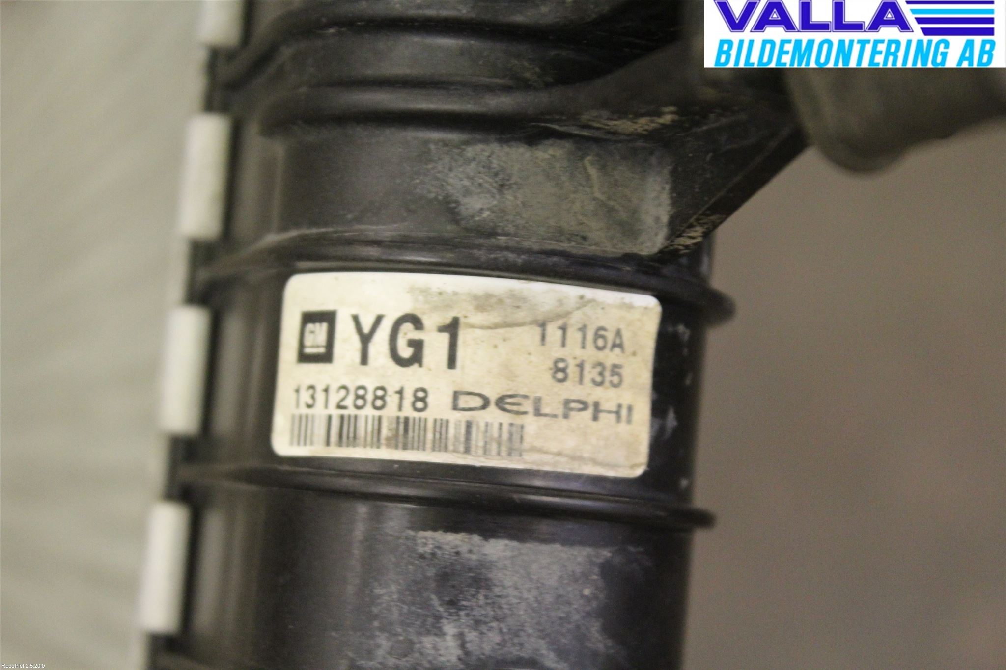 Opel ASTRA H 04-12 Kylare Man