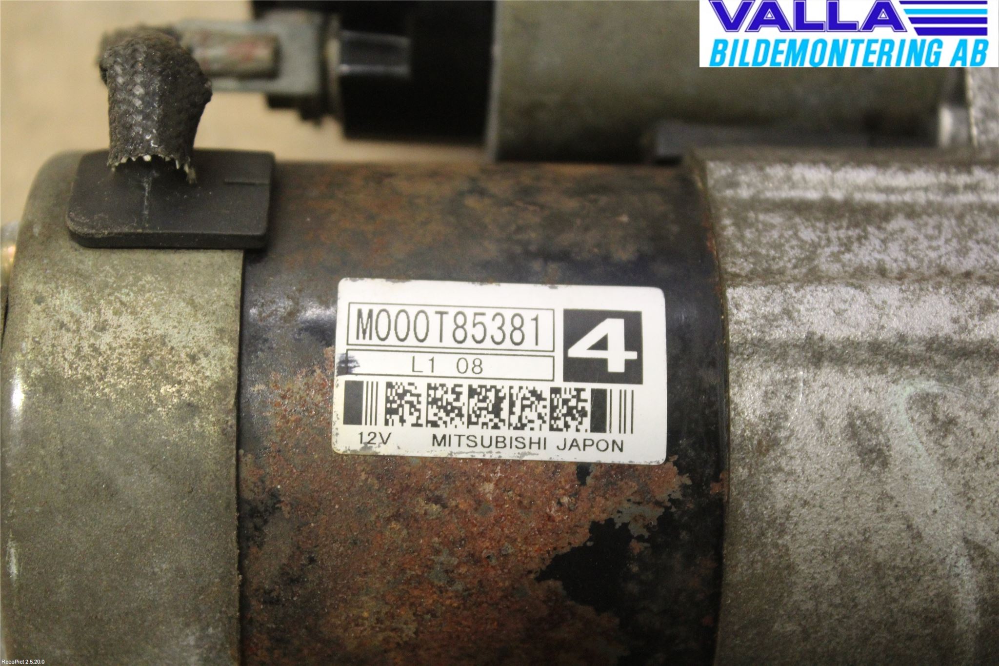 Peugeot 307     01-05 Startmotor