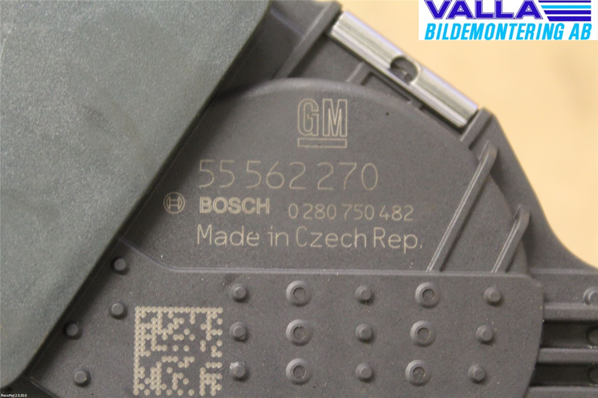 Opel CORSA D 07-14 Injspjällhus