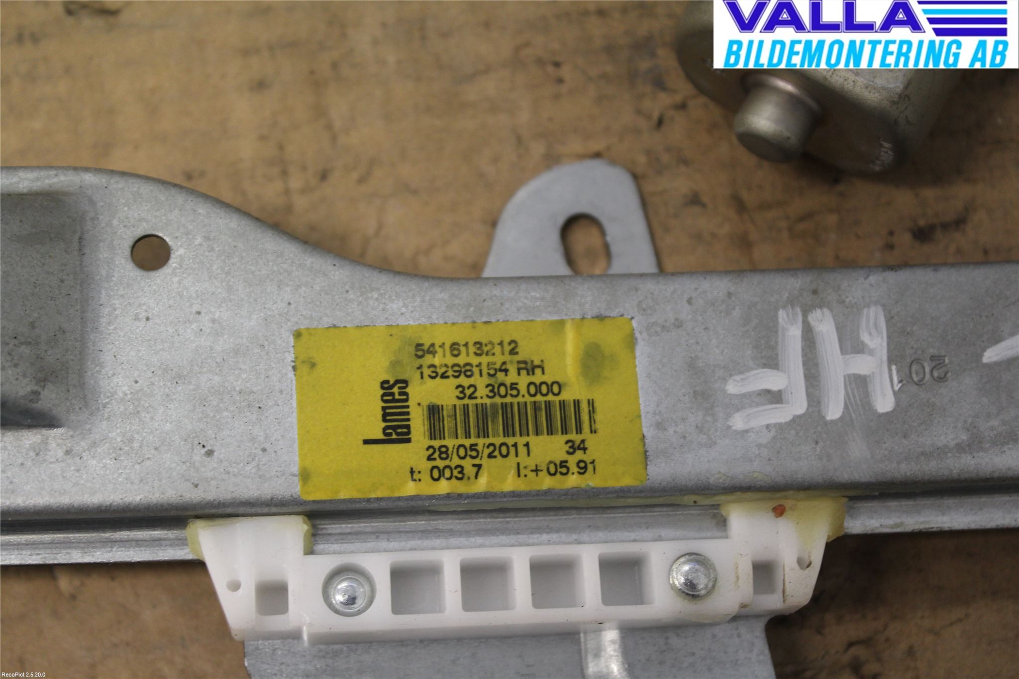 Opel CORSA D 07-14 Fönsterhiss El Kompl