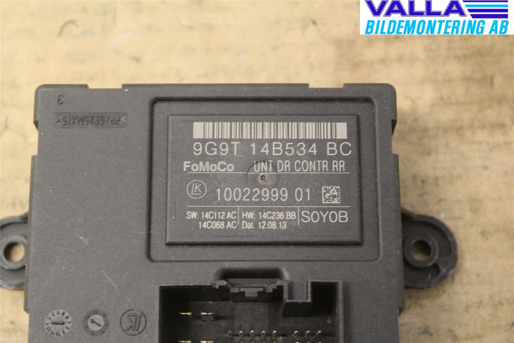 Volvo XC60 14-17 Styrenhet Dörr