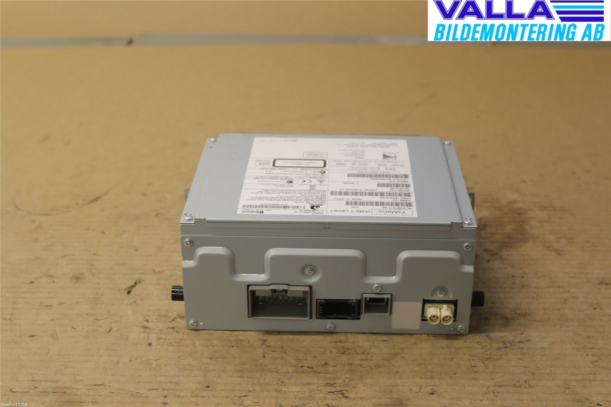 Volvo XC60 14-17 Cd Radio - Multimediapanel