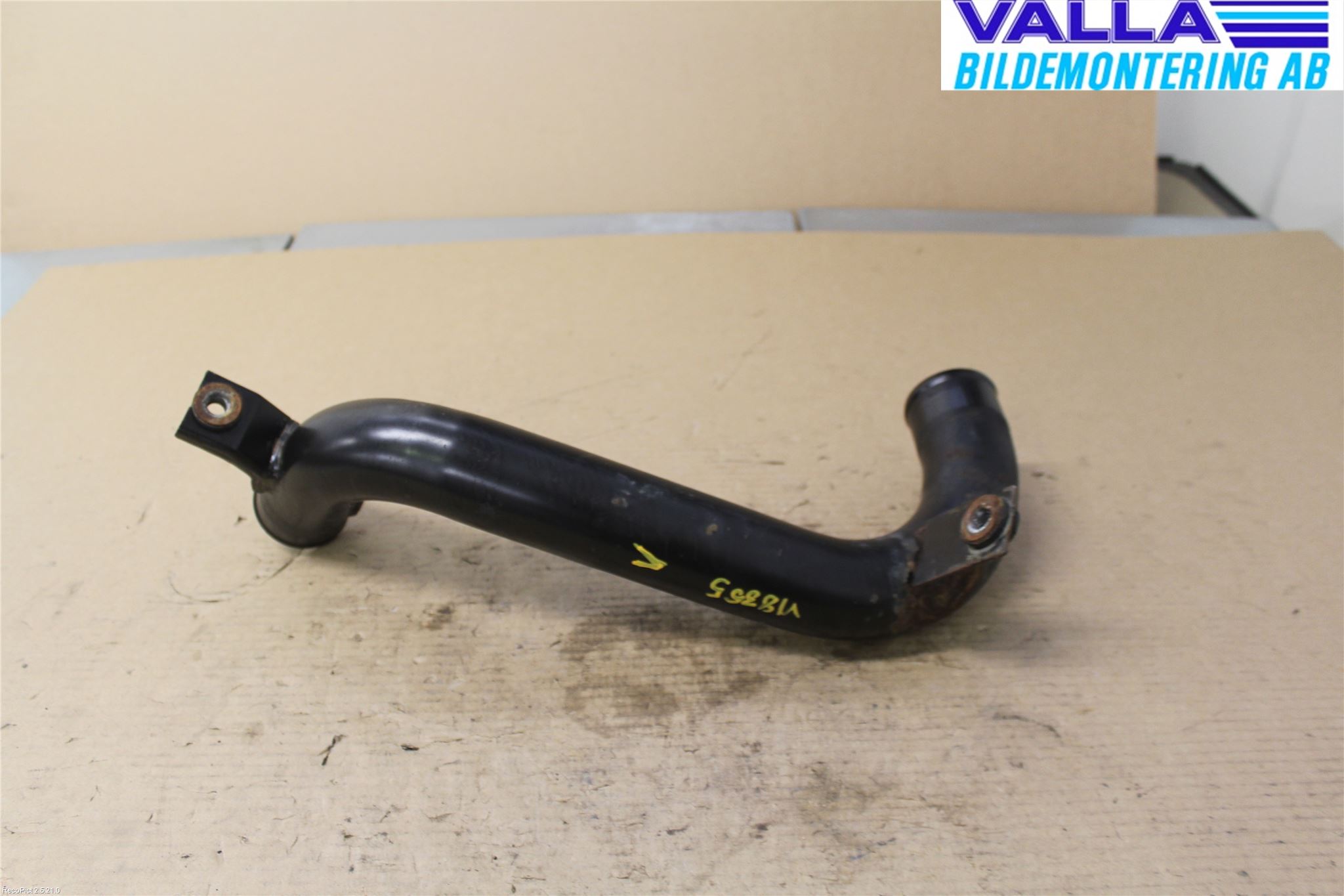 Nissan NAVARA 05-16 Laddluft-Intercoolerrör