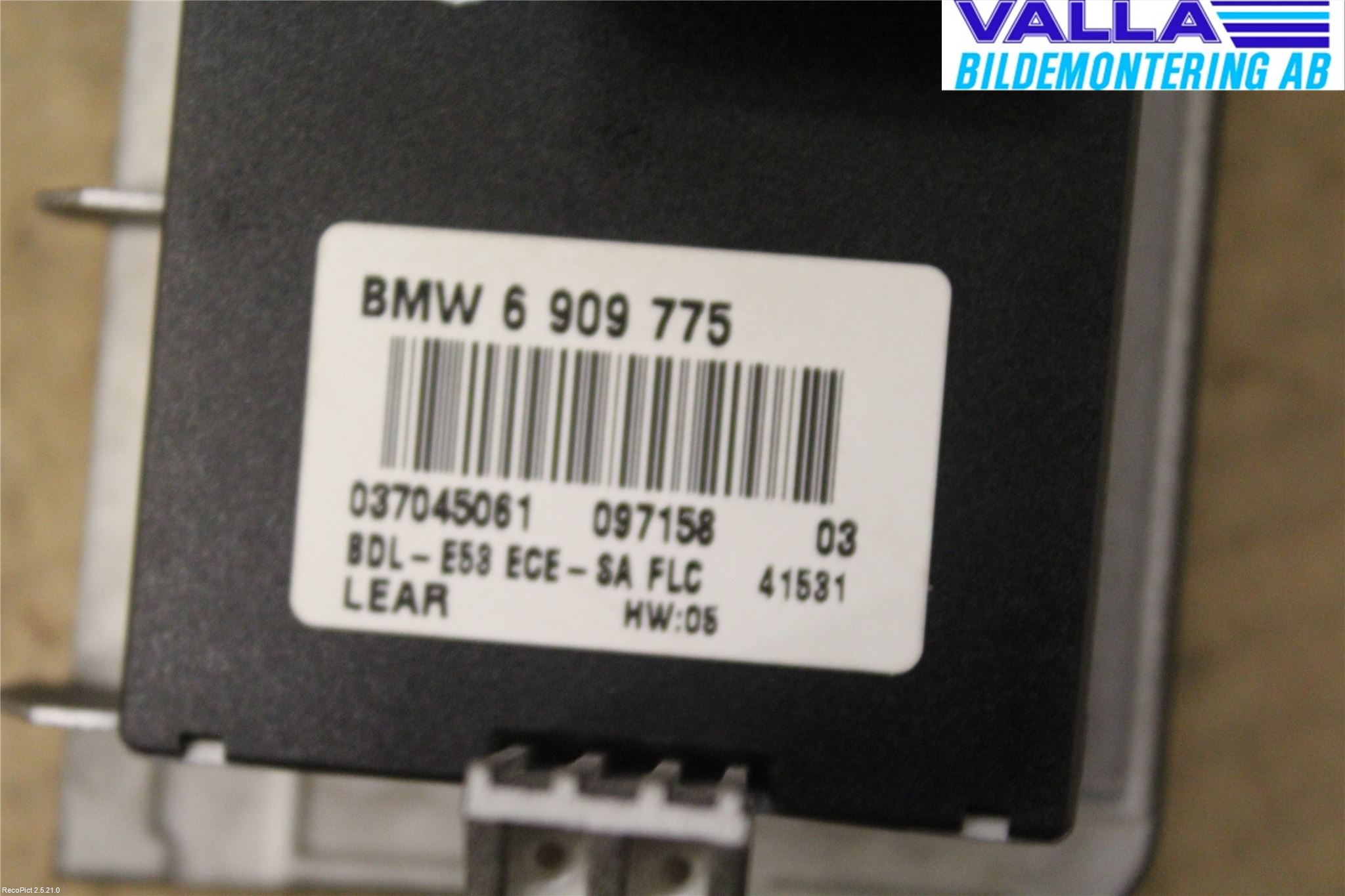 BMW X5 E53     99-06 Strömställare Ljus